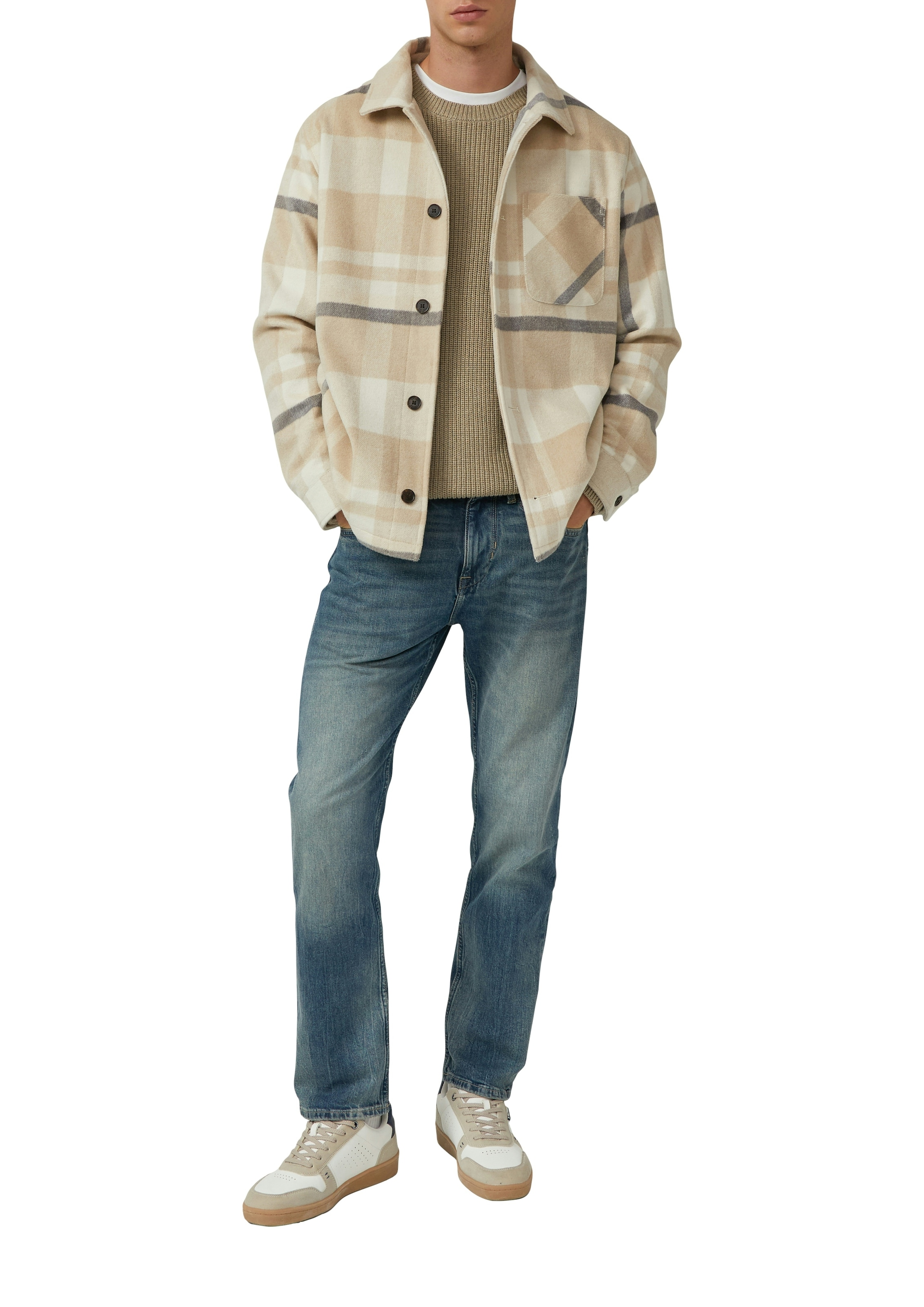 s.Oliver Strickpullover mit Rippbündchen