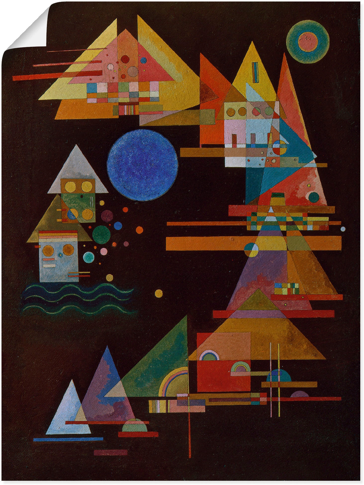 Artland Wandbild »Spitzen im Bogen. 1927«, Muster, (1 St.), als Leinwandbild,  Wandaufkleber oder Poster in versch. Größen bestellen | BAUR
