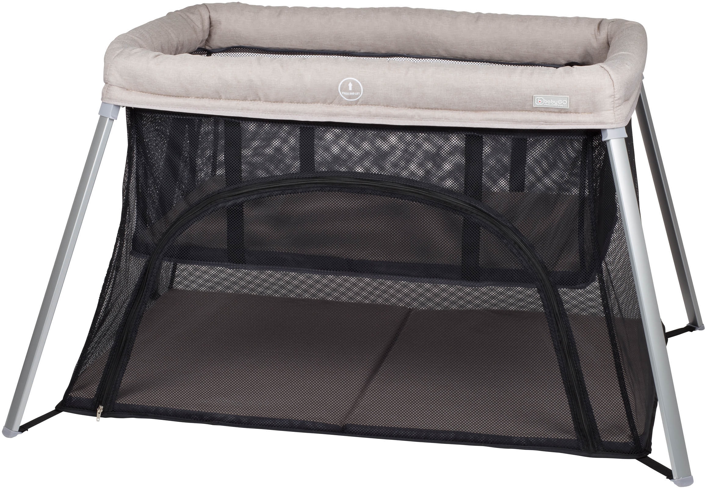 BabyGo Baby-Reisebett »Dreams II, beige«, faltbar