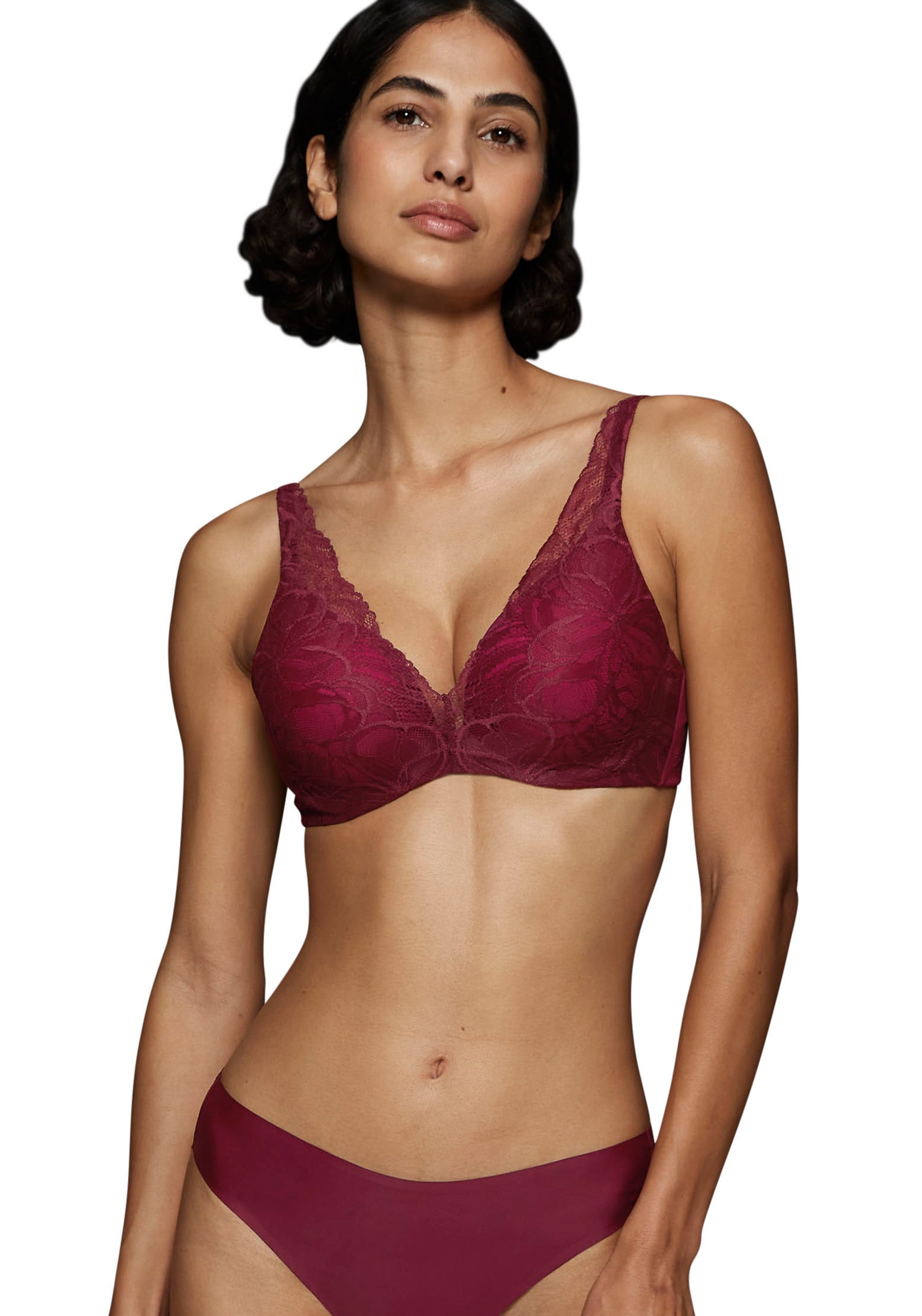 Triumph Bügel-BH "Body Make-Up Illusion Lace" mit Stretch-Spitze und Lifting-Effekt
