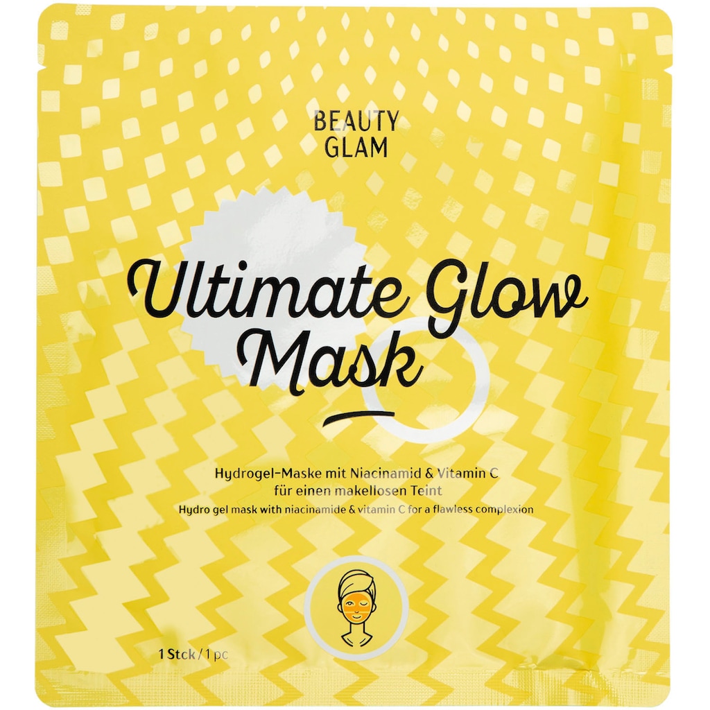 BEAUTY GLAM Gesichtsmasken-Set »Beauty Glam Ultimate Glow Mask«, (Set, 5 tlg.)