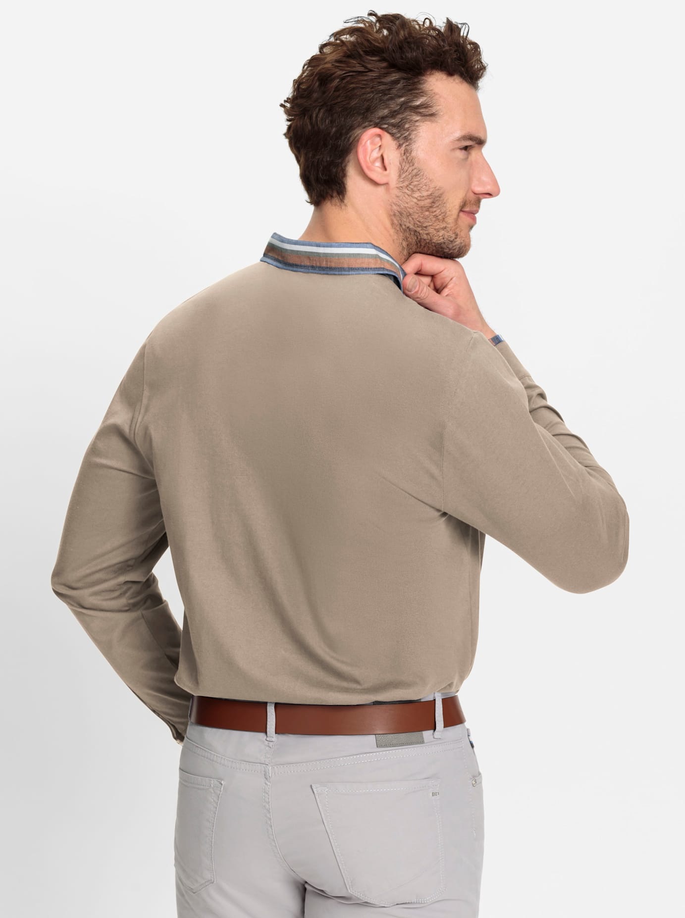 Marco Donati Langarmshirt "Langarm-Shirt" 1 Stk. tlg. günstig online kaufen