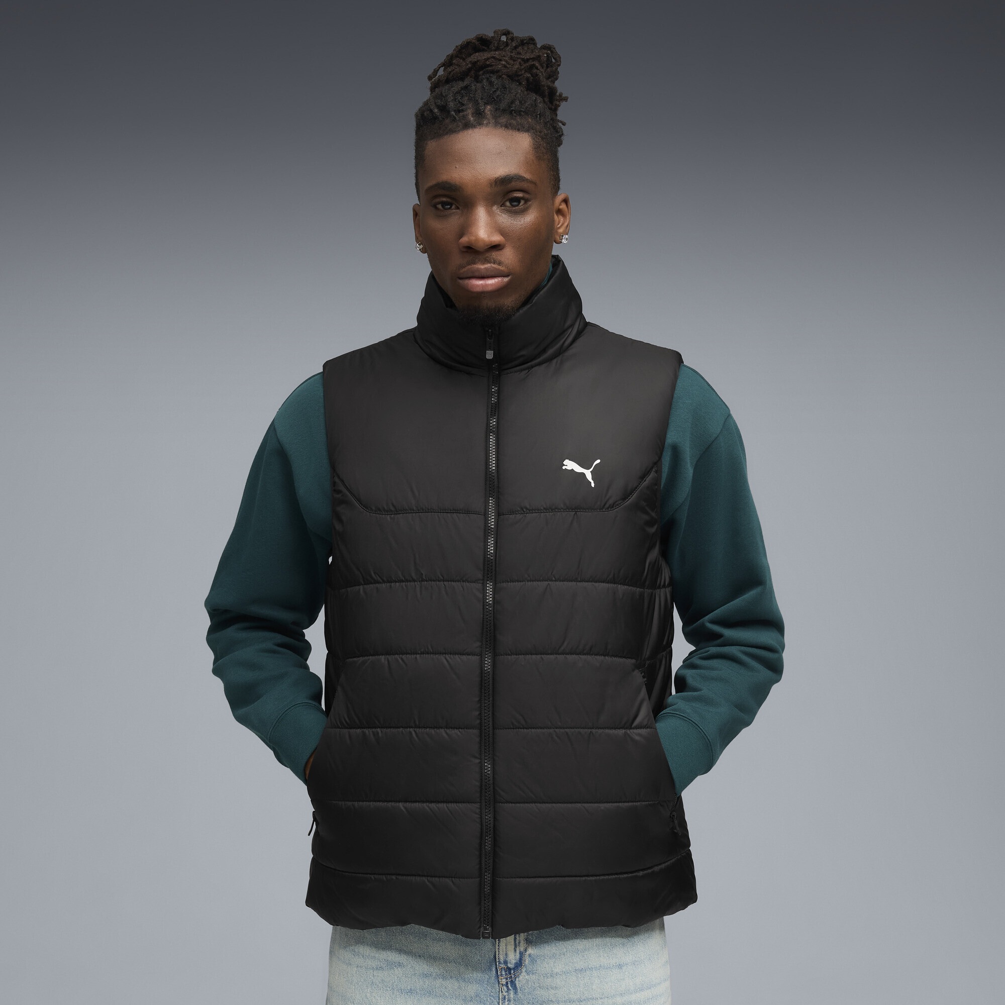 PUMA Winterjacke "Essentials Wattierte Weste Herren" günstig online kaufen
