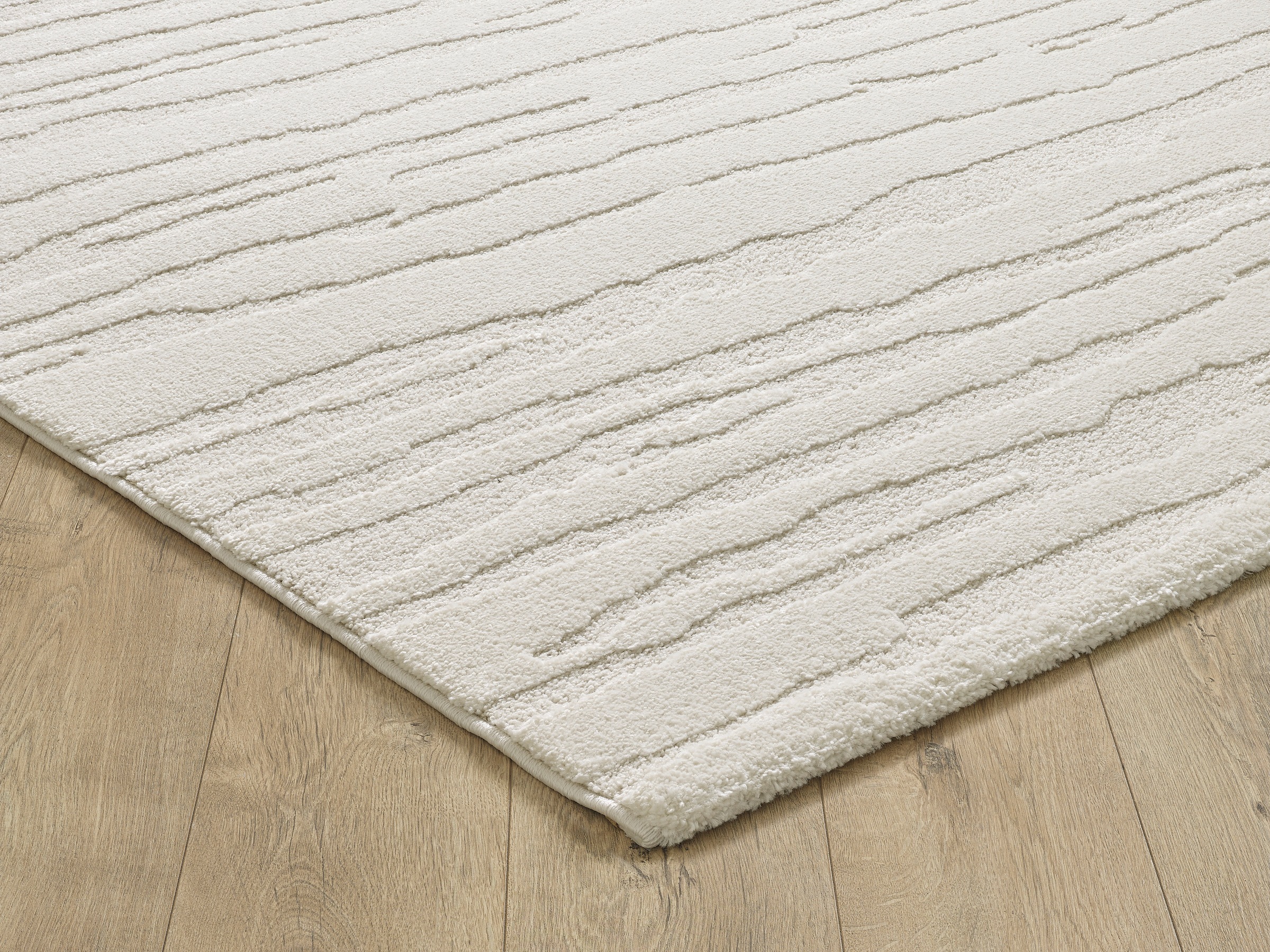 merinos Teppich »Elio 2«, rechteckig, 16 mm Höhe, moderner Kurzflor Teppich mit Hoch-Tief-Effekt, 3D Effekt