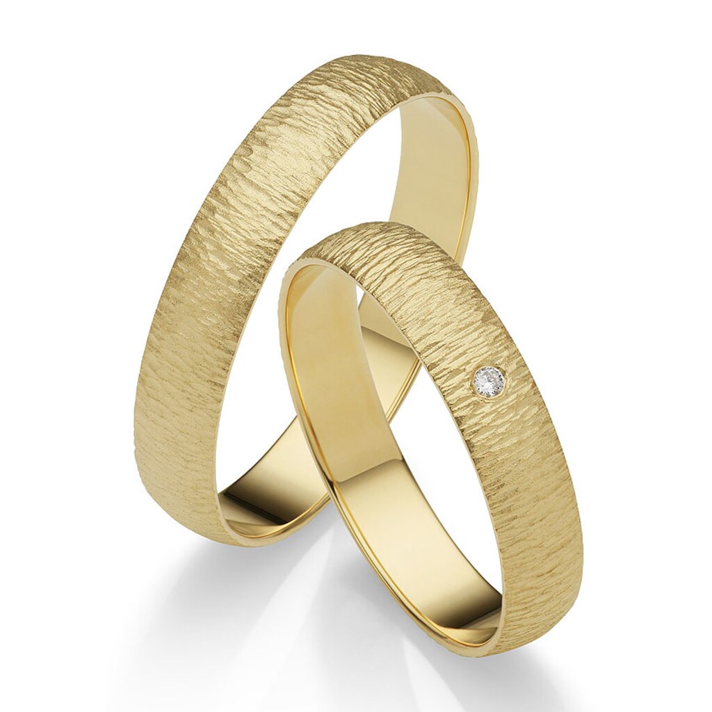 Firetti Trauring »Schmuck Geschenk Gold 375 Hochzeit Ehering "LIEBE"«