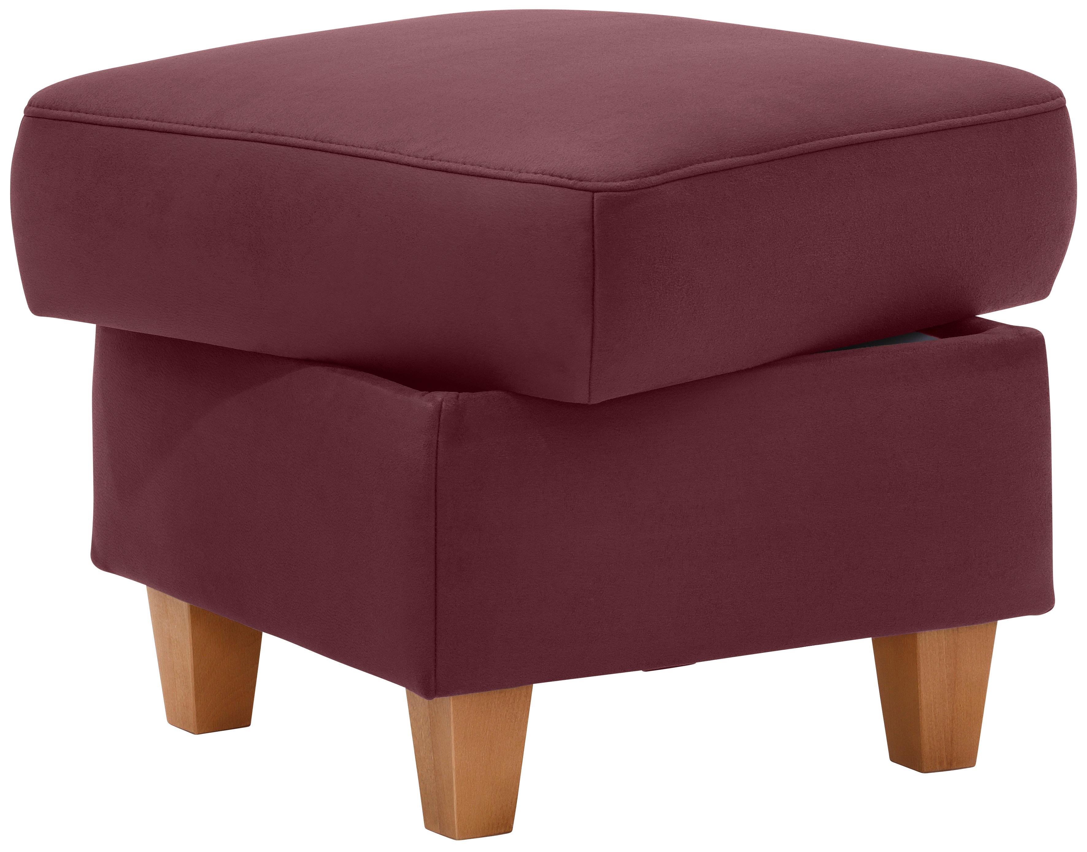 Thumbnail - Home affaire Polsterhocker "Palmera, B: 58 cm" mit Stauraum, Federkern