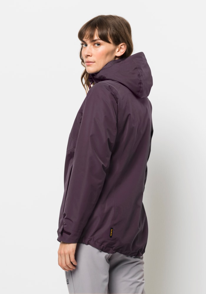 Jack Wolfskin 3-in-1-Funktionsjacke "BERGLAND 3IN1 JKT W", mit Kapuze günstig online kaufen