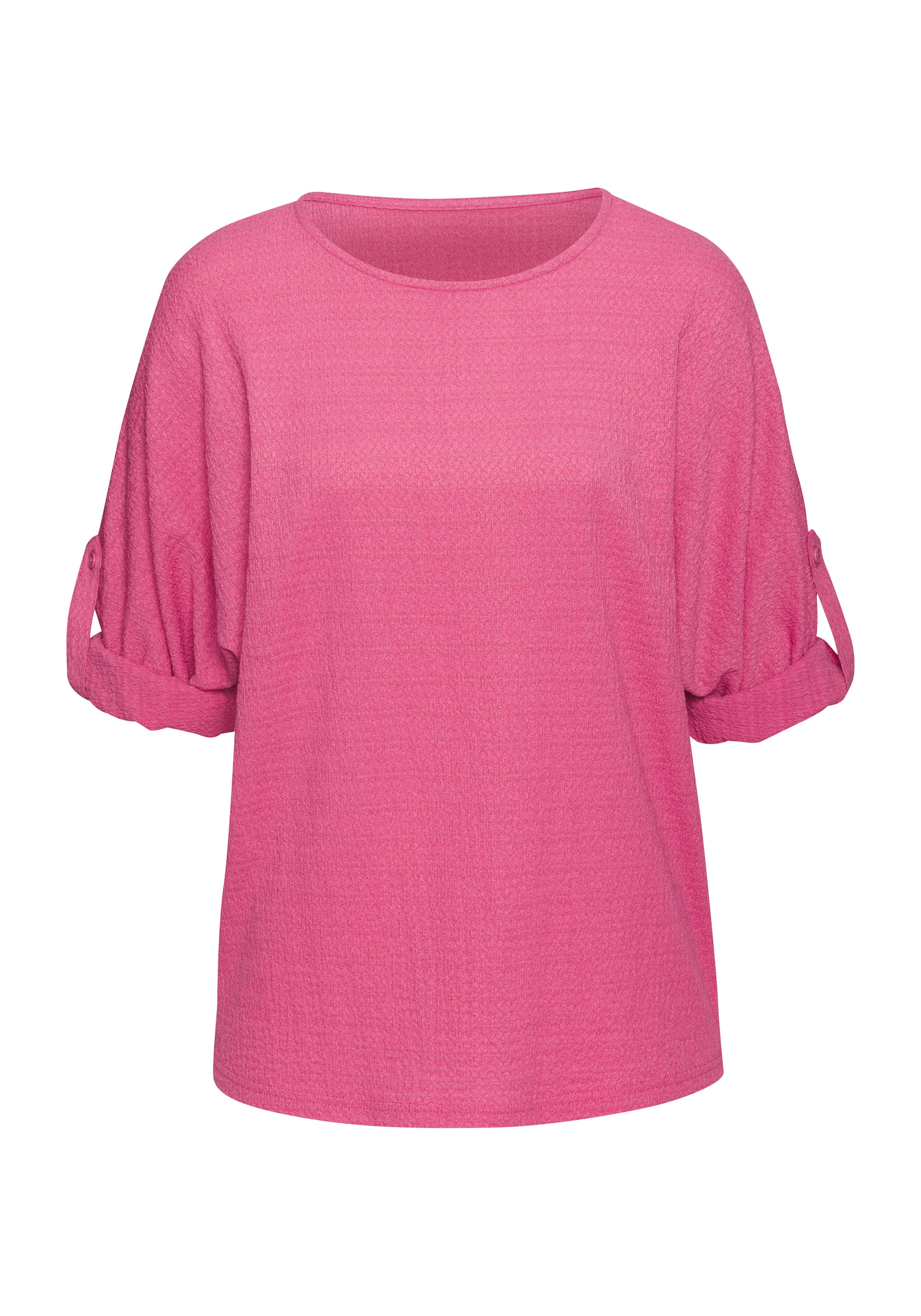 Vivance 2-in-1-Shirt "zum Krempeln", aus bügelfreier Crêpe-Qualität günstig online kaufen
