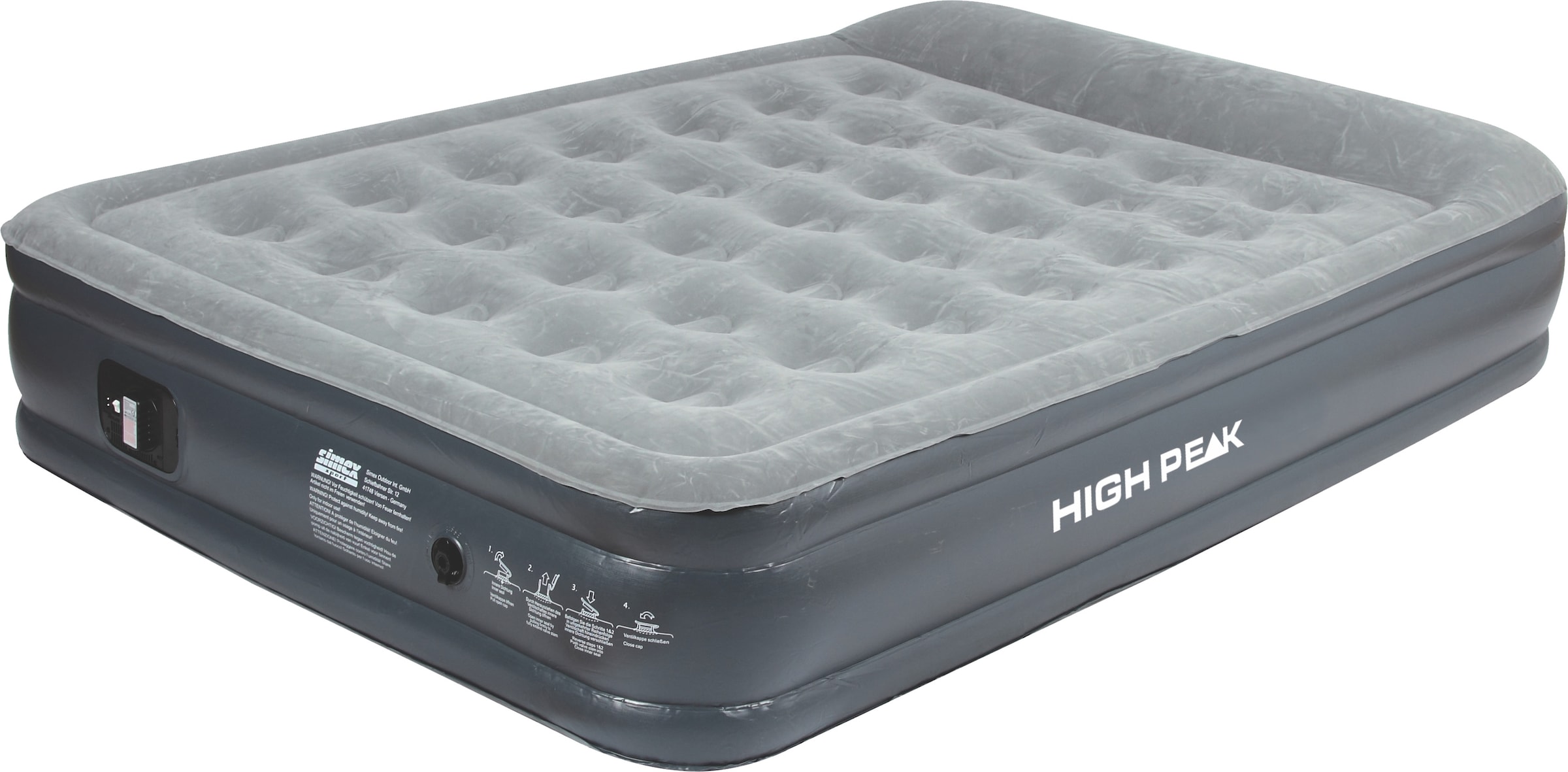 High Peak Pripučiama lova »Smooth Comfort Double...