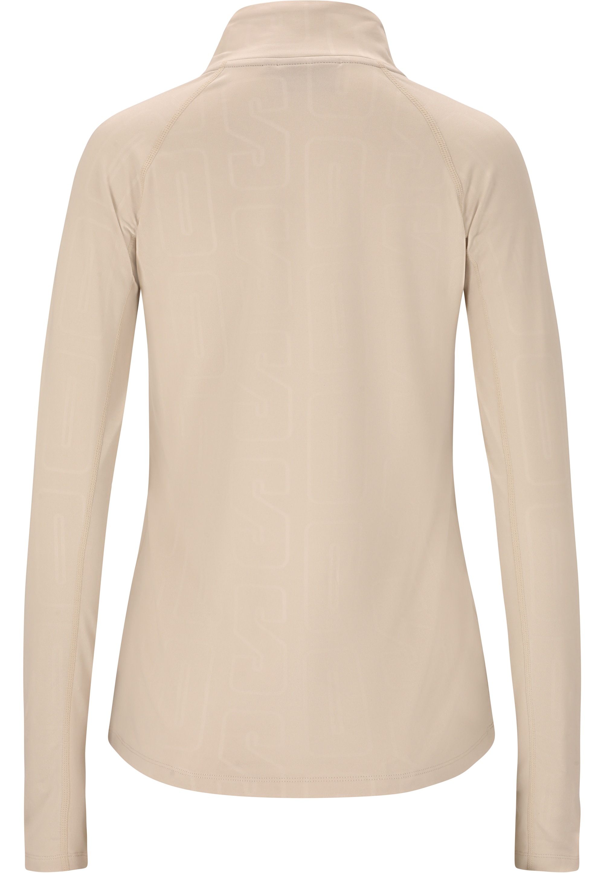 SOS Langarmshirt »Jasna«, mit bequemem Kragen und diskretem Logodesign