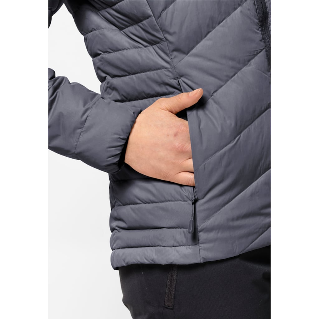 Jack Wolfskin Daunenjacke »TUNDRA DOWN HOODY W«, mit Kapuze