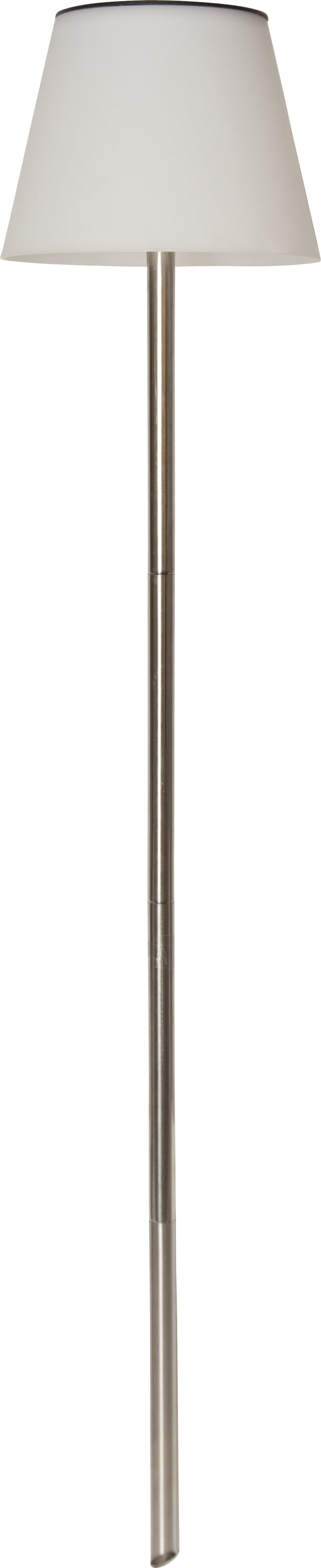 Parforce Traditional Hunting LED Solarleuchte »Solarlampe Solini« LED-Board 1 Stk. Warmweiß variable Höhe bis 90cm, weißer Schirm, 15lm, Dämmerungssensor
