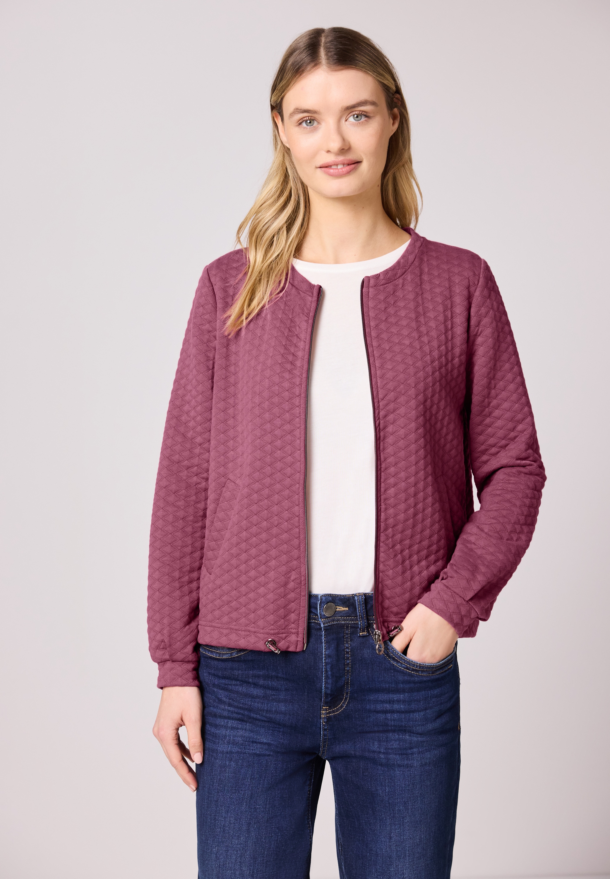STREET ONE Cardigan mit Struktur günstig online kaufen