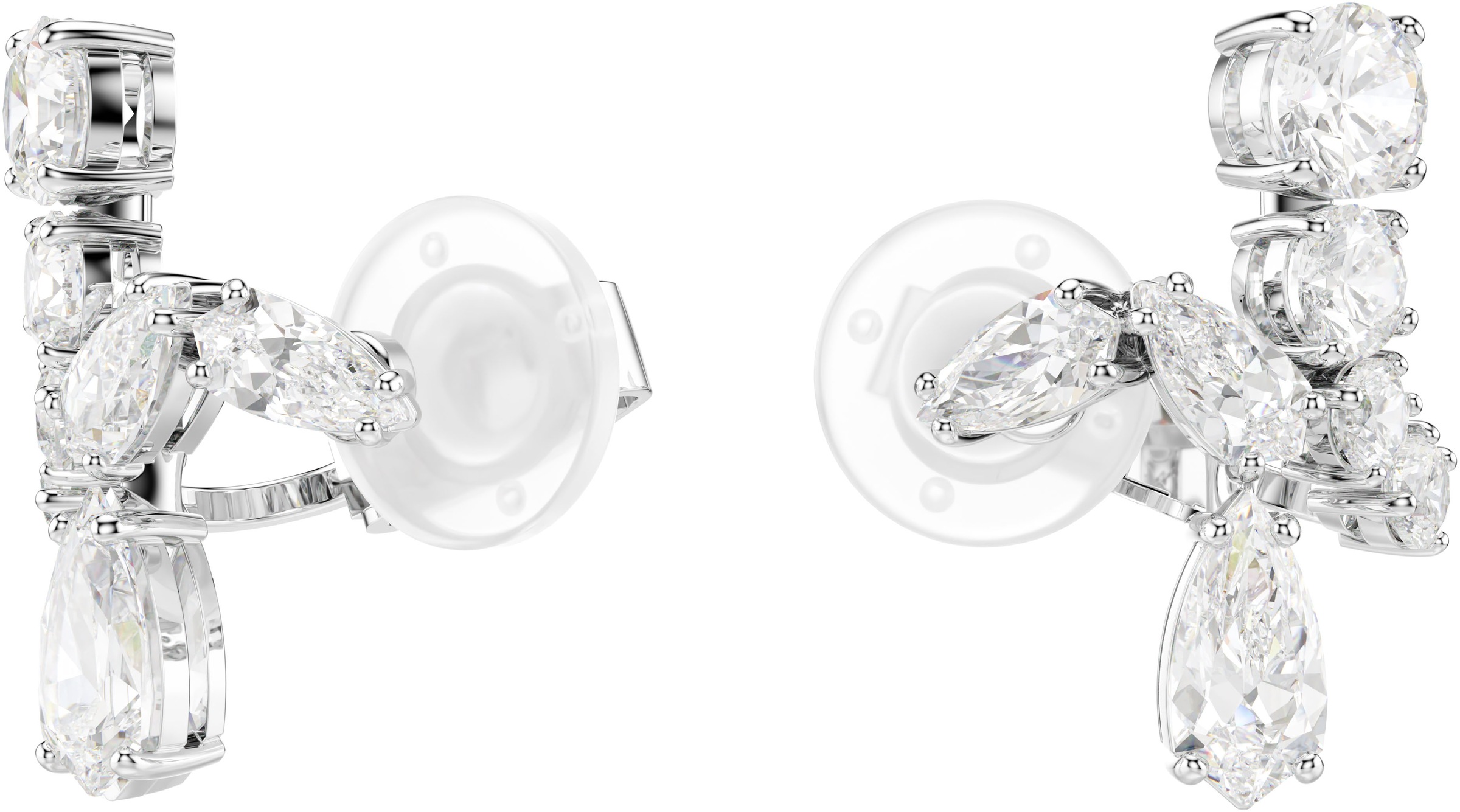 Swarovski Paar Ohrclips »Schmuck Geschenk Matrix Ohrclips, 5692523«, mit Swarovski® Zirkonia (synth.)