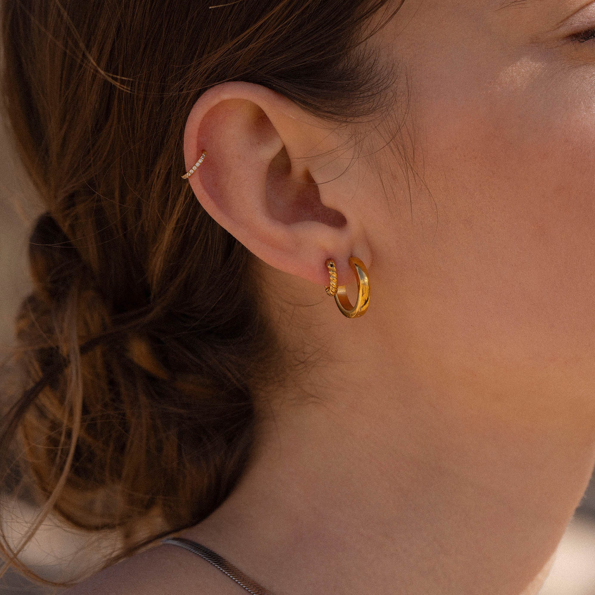 Purelei Single-Creole »Schmuck Geschenk Piercing Rope, 24131-Piercing-Rope«