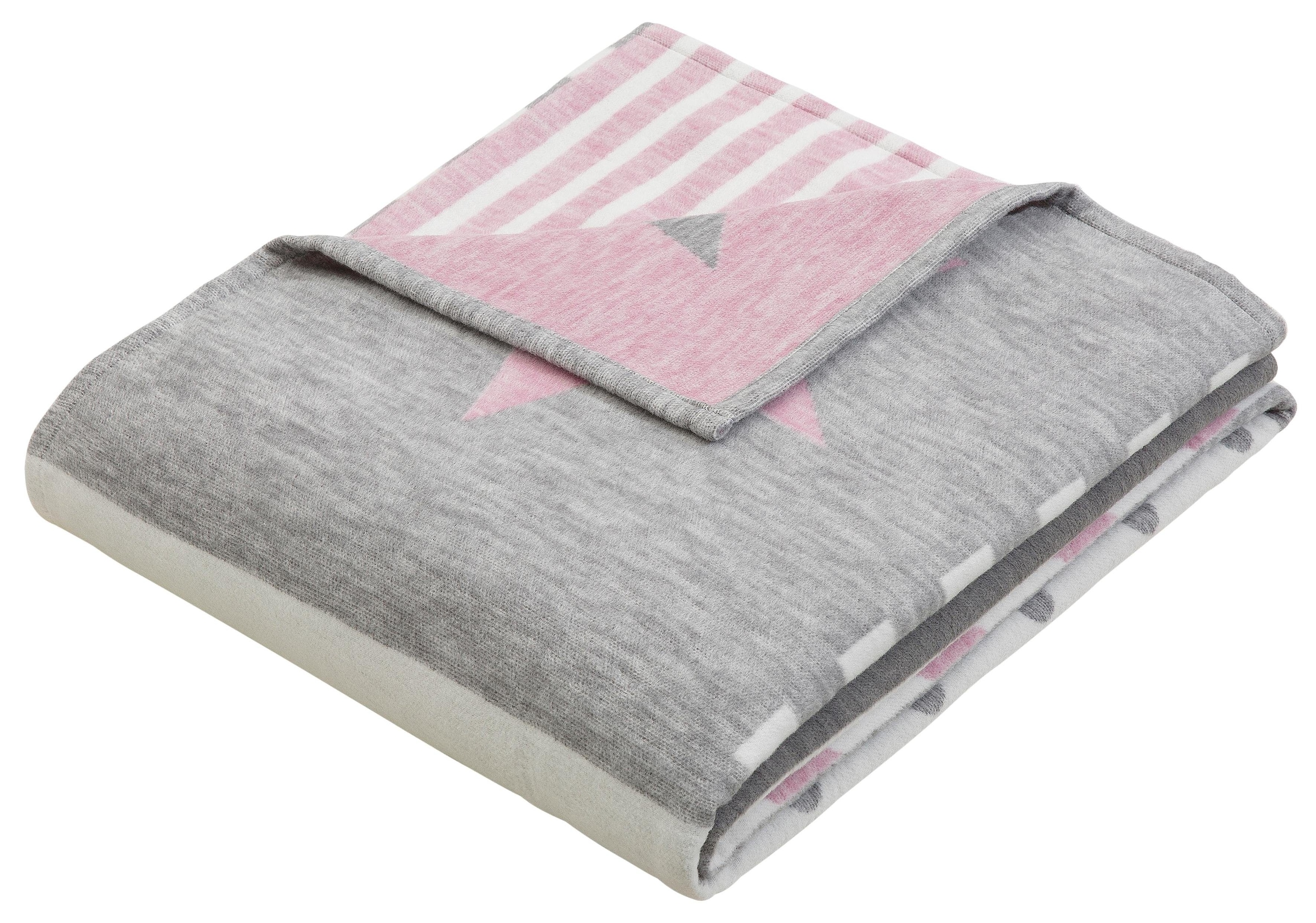 Lüttenhütt Kinderdecke »Stern« aus Bio-Baumwolle, Kuscheldecke