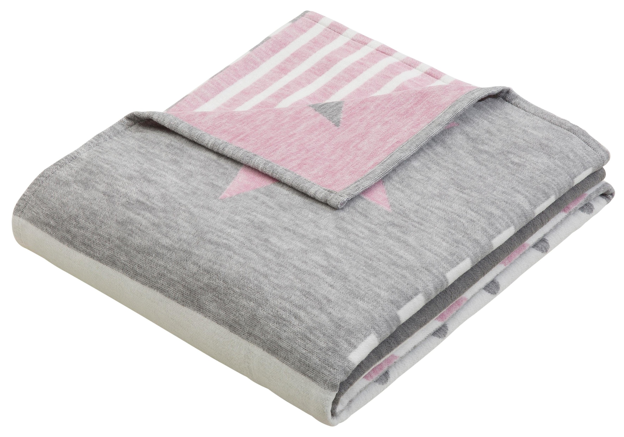 Lüttenhütt Kinderdecke "Stern" aus Bio-Baumwolle, Kuscheldecke günstig online kaufen