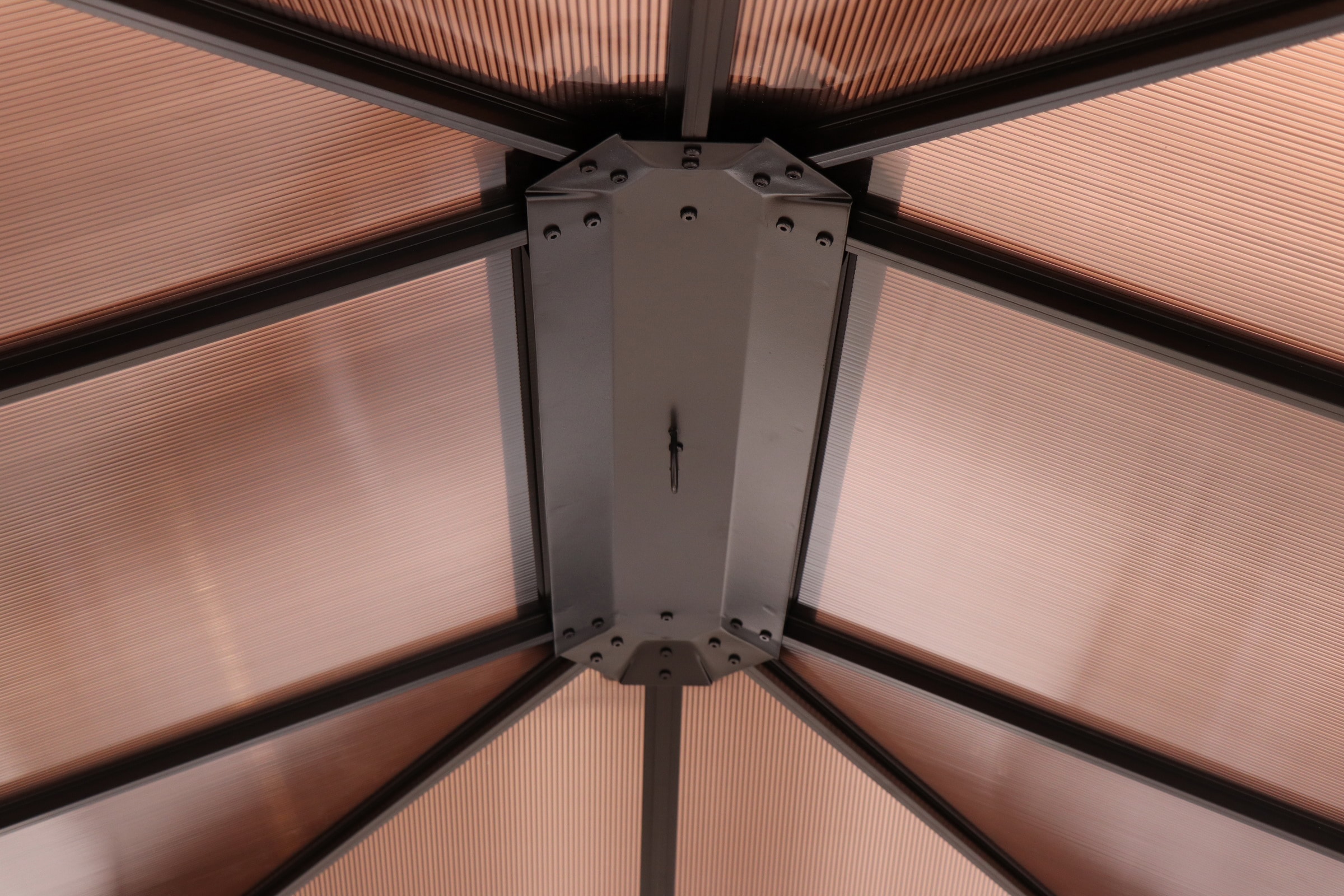 KONIFERA Pavillon »Aruba« BxT: 3x4m, robustes Aluminiumgestell mit PC-Dach