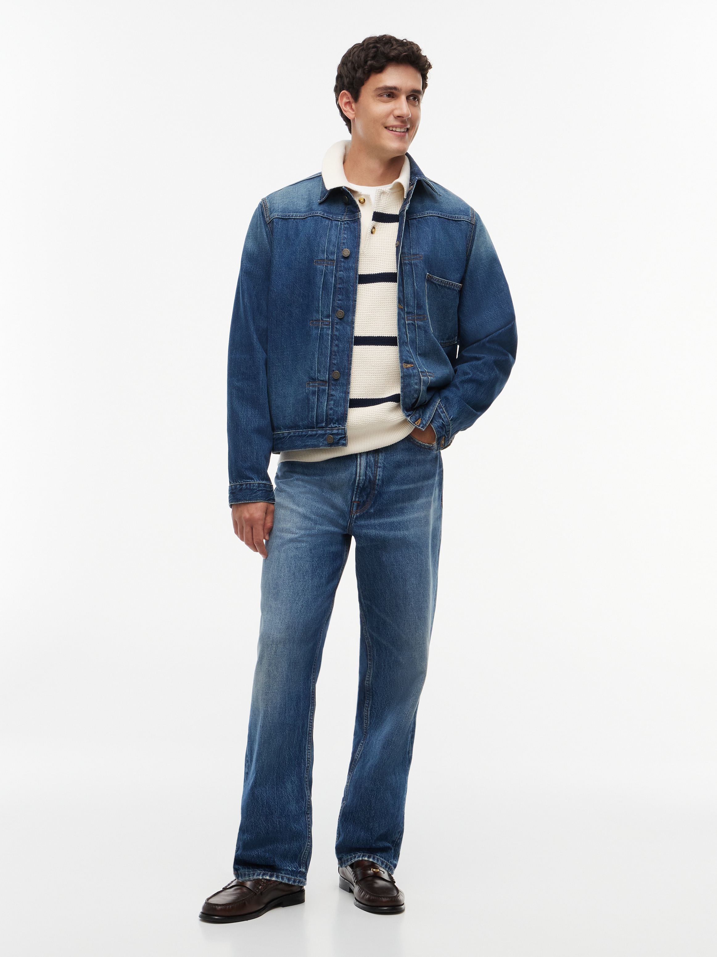 Tommy Hilfiger Polokragenpullover »WAFFLE STRUCTURE RUGBY« Relaxed Fit