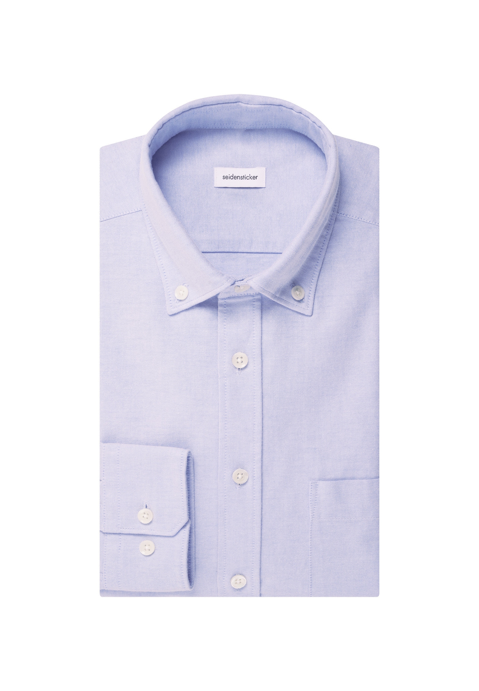 seidensticker Businesshemd, Regular Button-Down-Kragen Uni