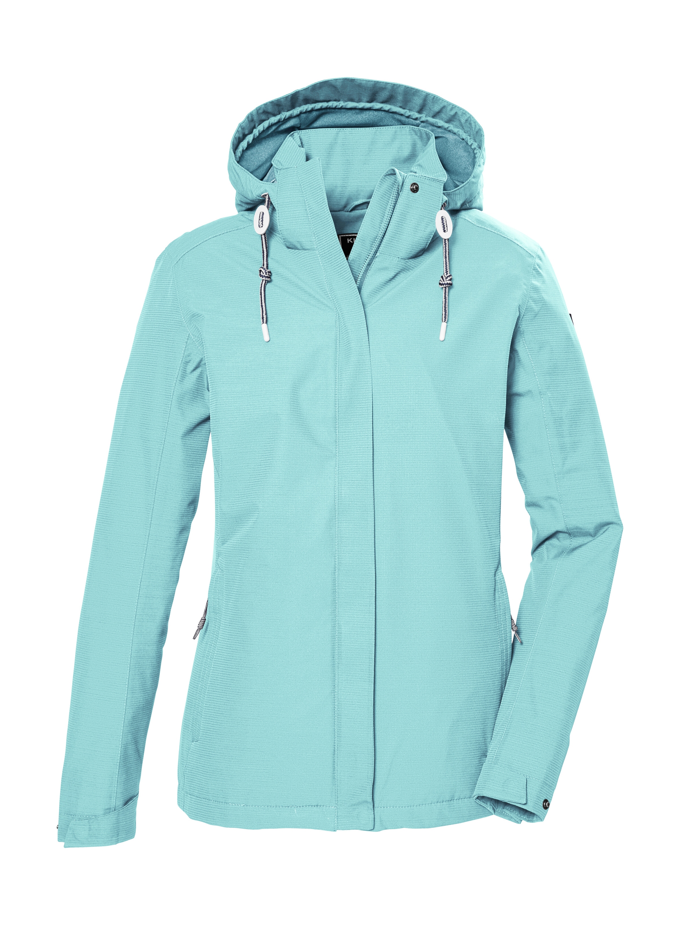 Killtec Outdoorjacke »KOS 61 WMN JCKT«, Wasserdicht, atmungsaktiv, abnehmbare Kapuze, nachhaltige Herstellung