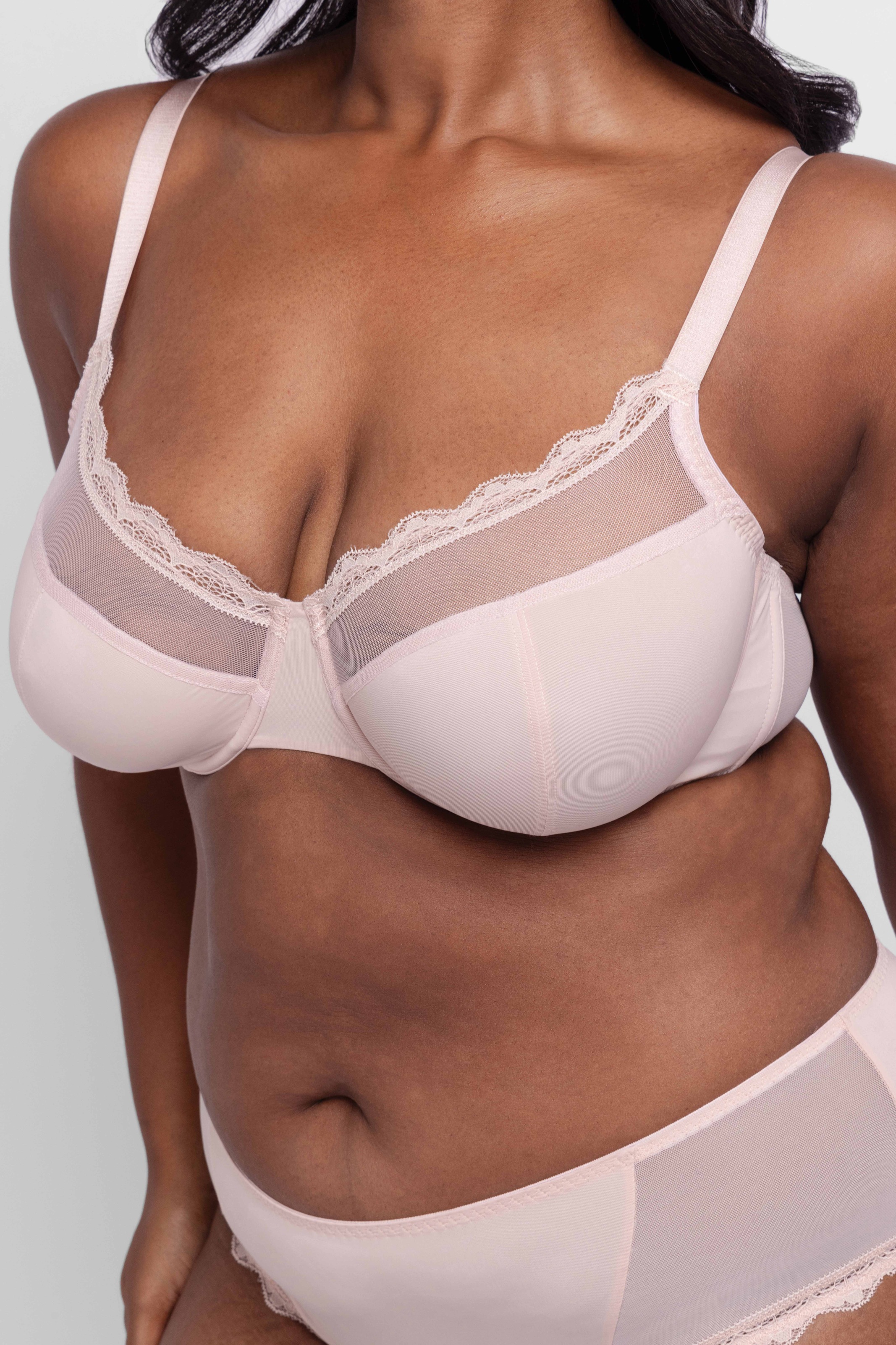 Thumbnail - Dorina Bügel-BH "Jana (Valentine)" 2er Pack, Spitzen-Details, elastisch, feminin, nicht gefüttert