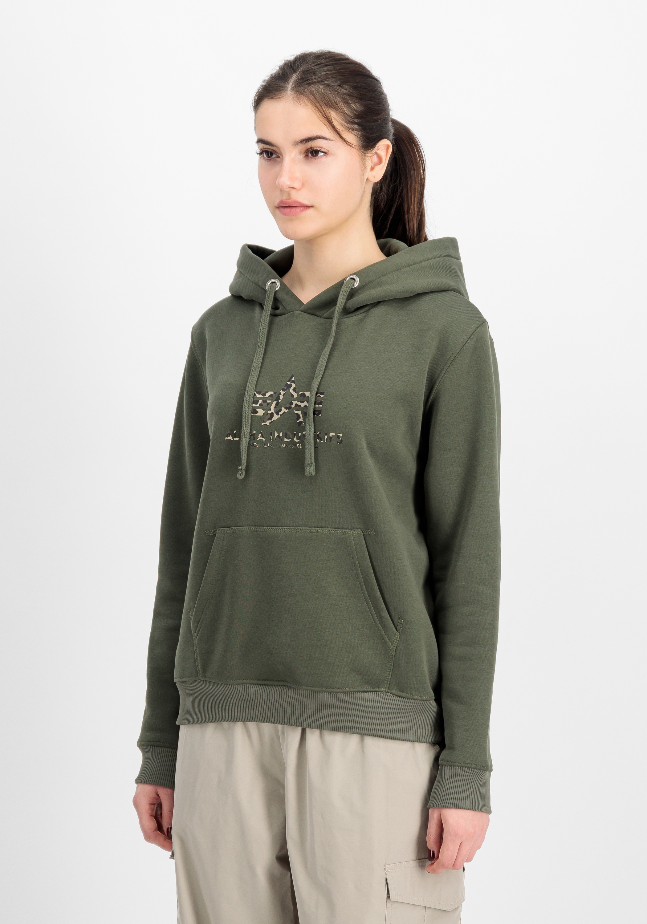 Alpha Industries "Basic Hoodie BL Mirror Leo W"