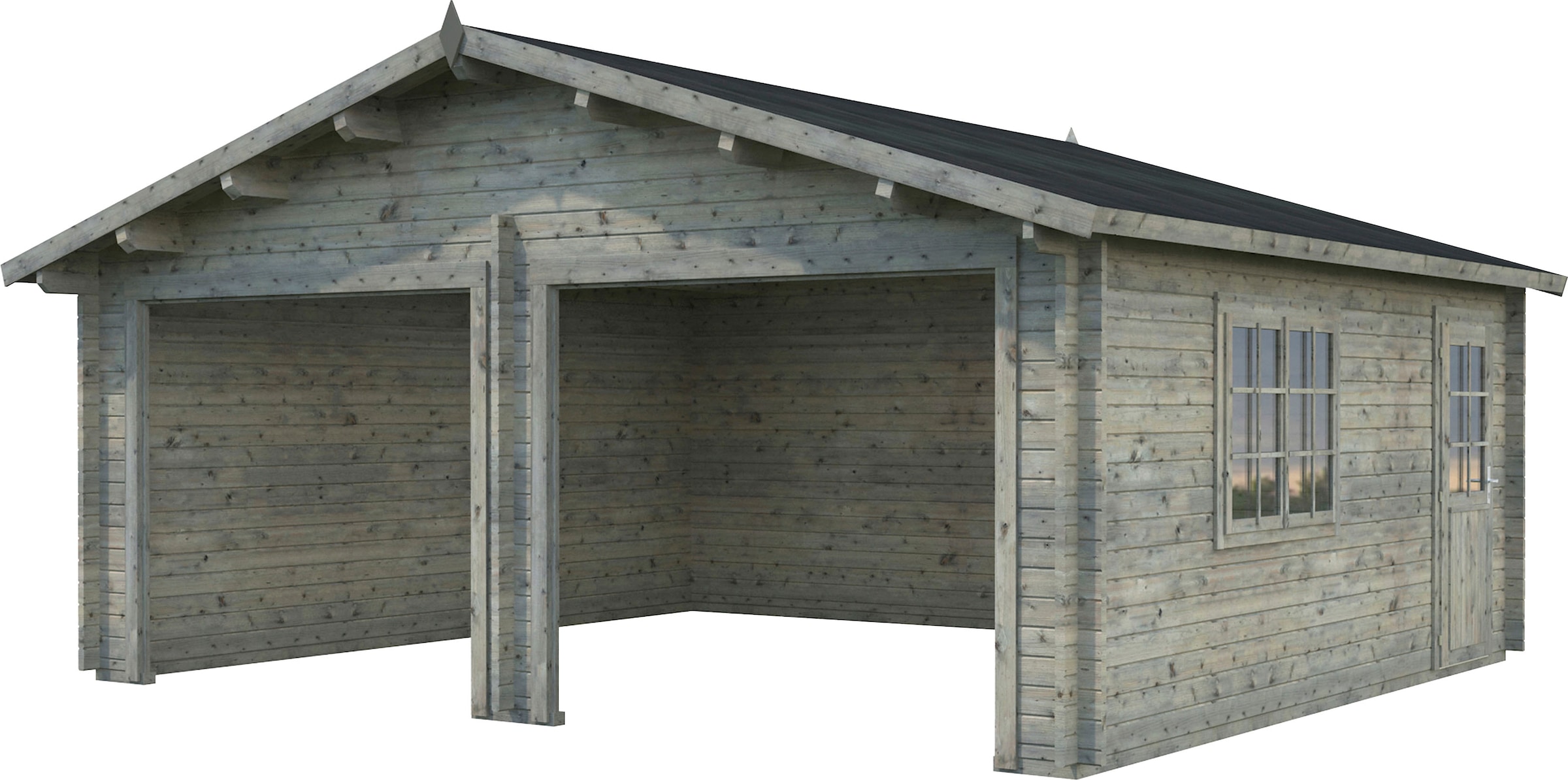 Palmako Garage »Roger« BxTxH: 629x565x310 cm b...