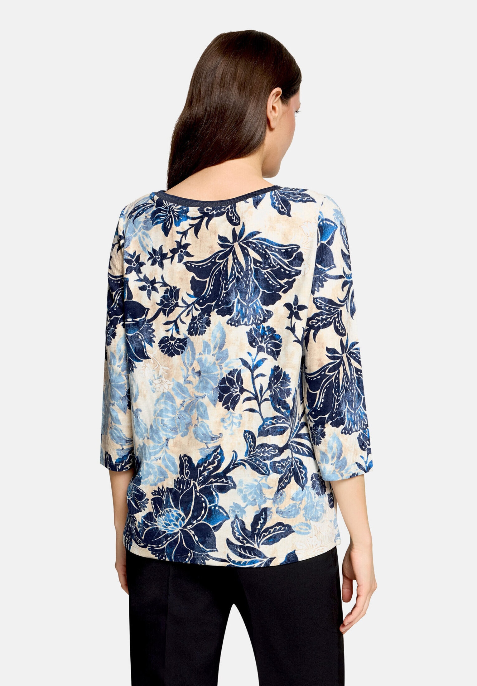 Betty Barclay Sweatshirt »Damen mit Rippenstruktur«
