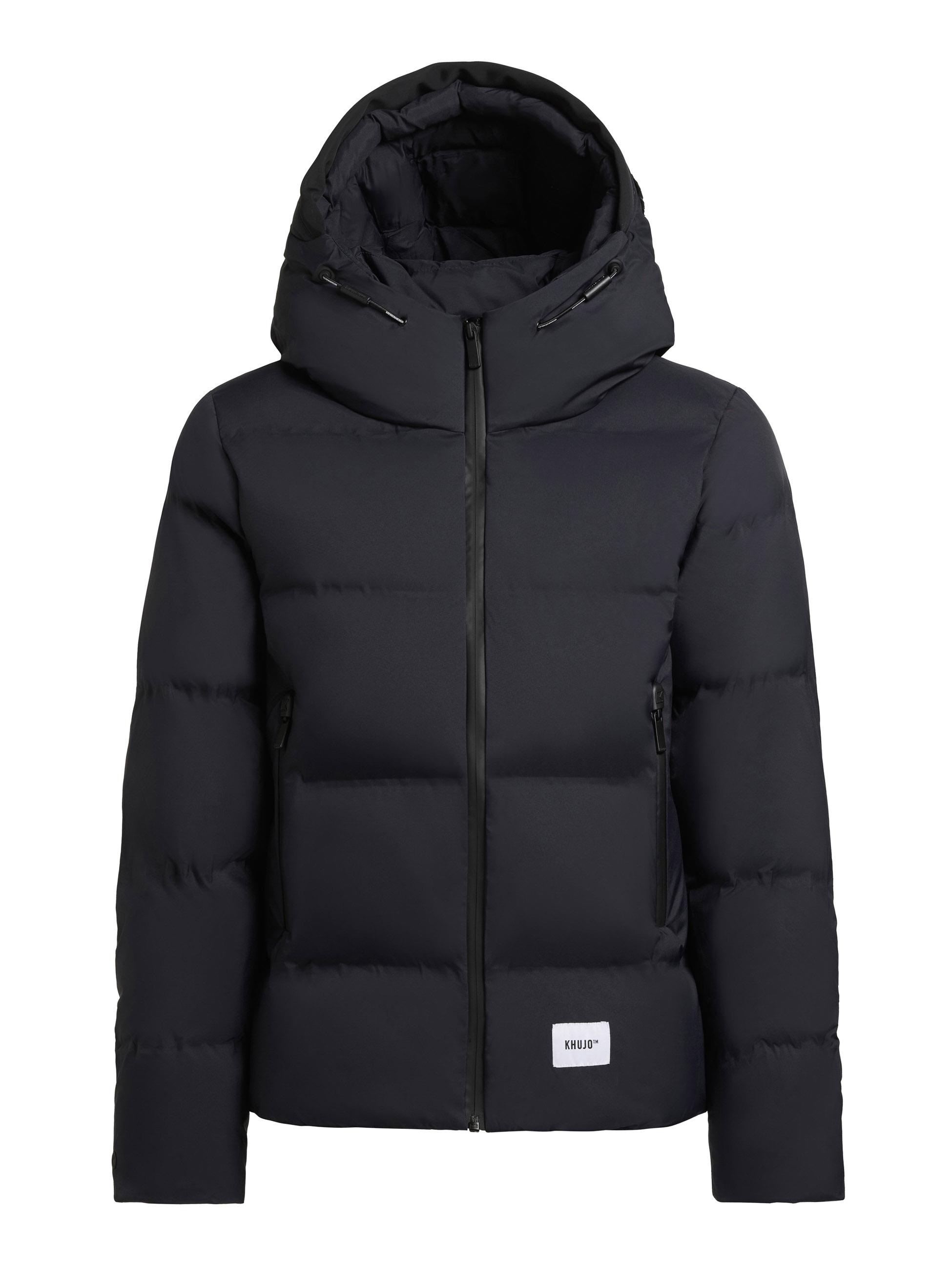 khujo Winterjacke »Liev-YM«, mit Kapuze, Warme gesteppte Damen Kapuzenjacke