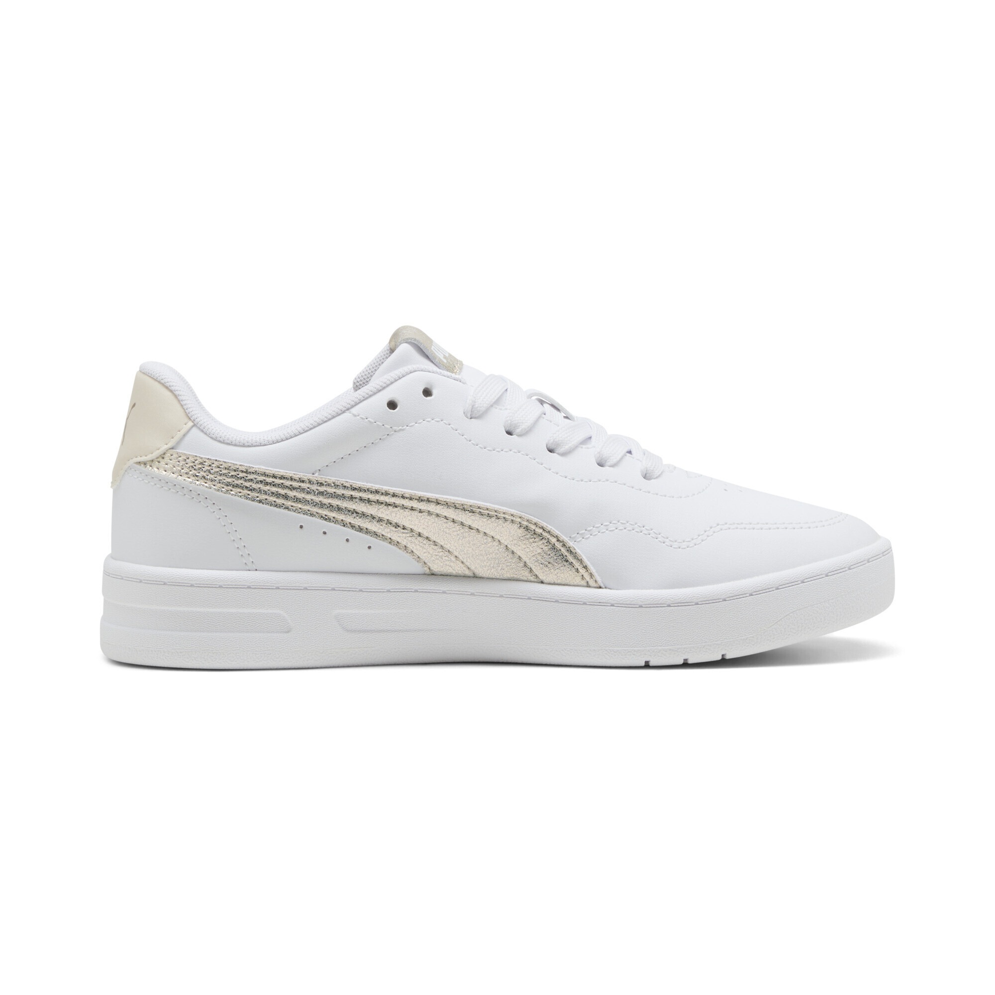 PUMA Sneaker »Court Lally Metallic Whisper Sneakers Damen«