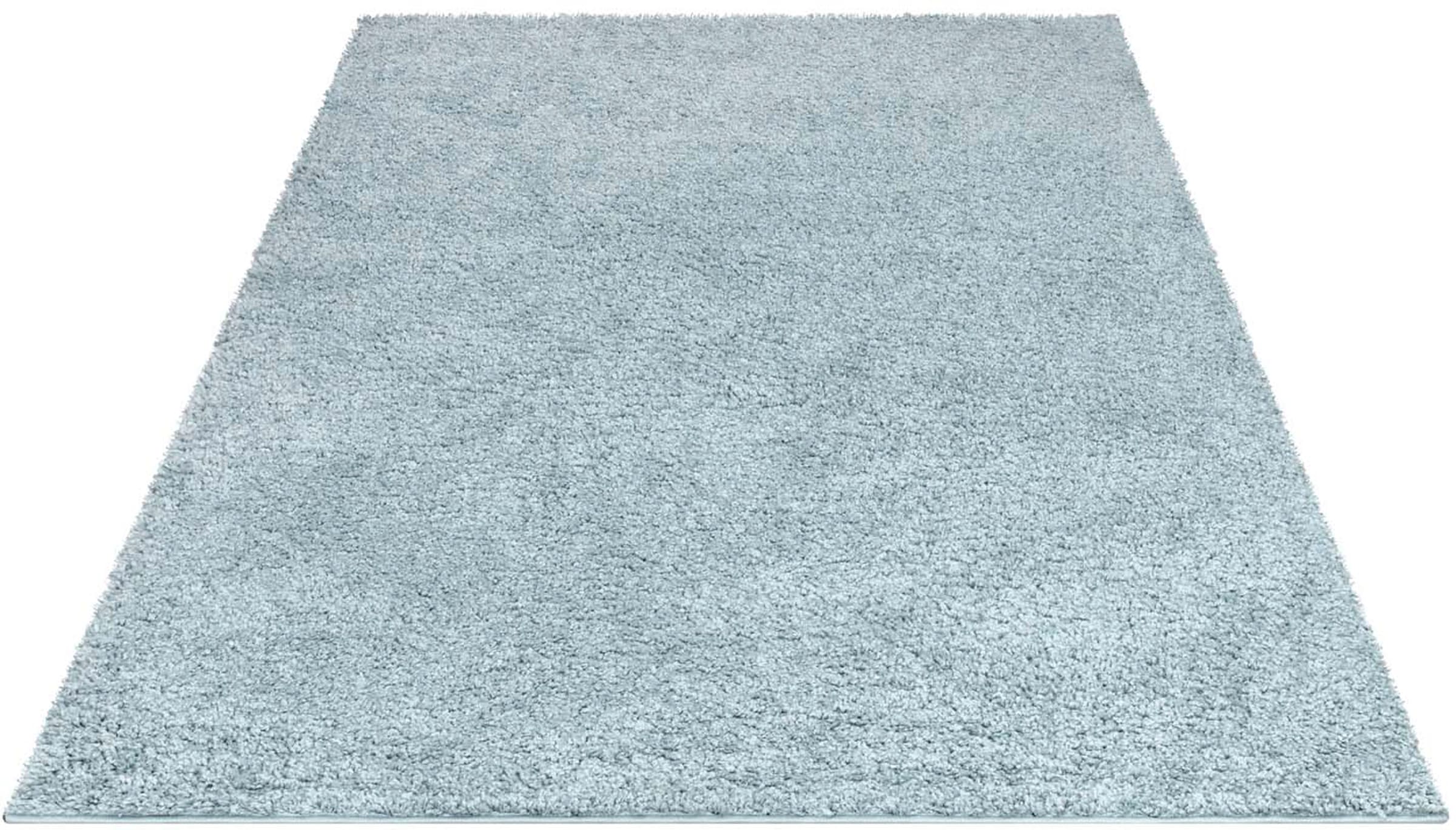 Carpet City Hochflor-Teppich »City Shaggy«, uni, | Robuster rechteckig, besonders weich Langflor Teppich BAUR flauschig