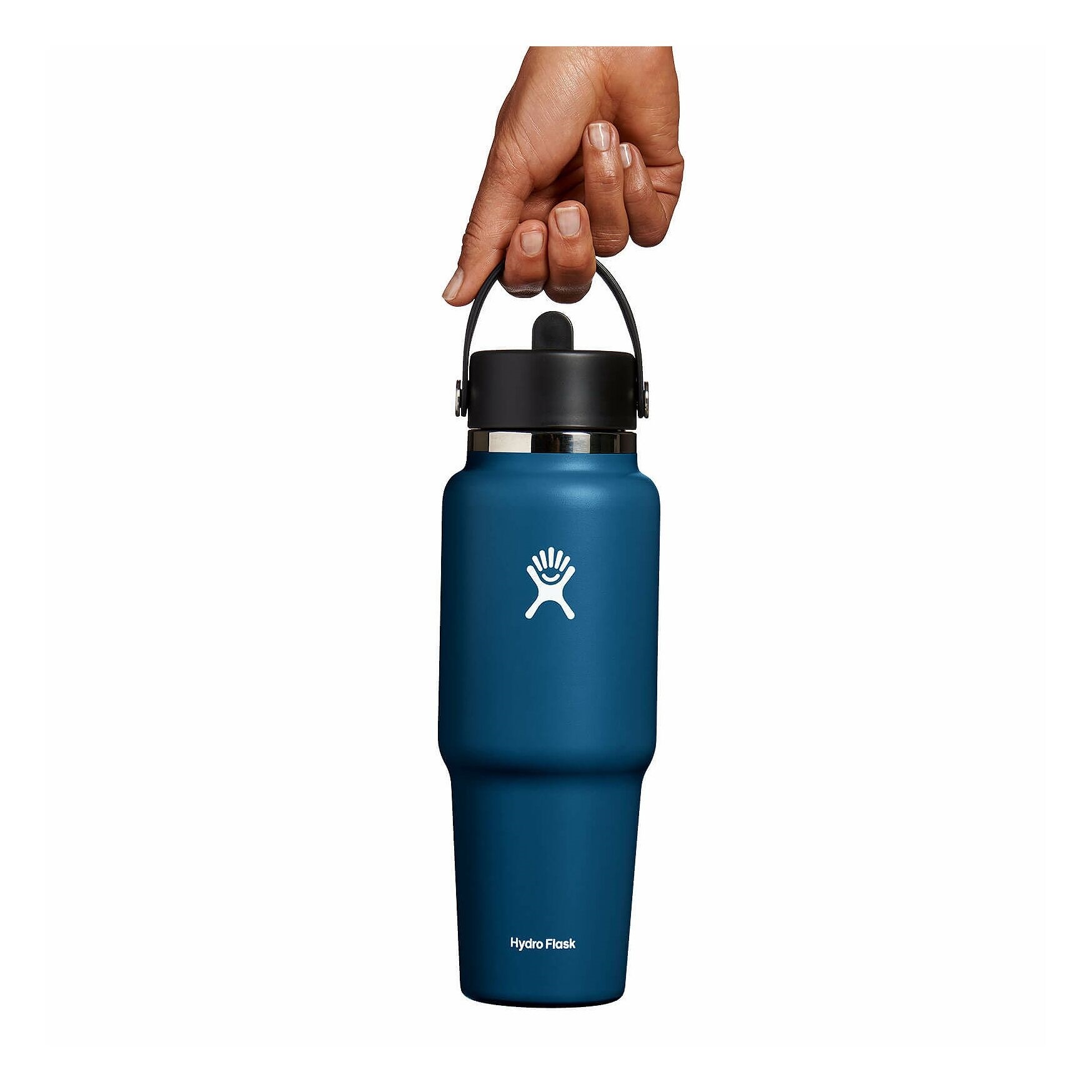 Hydro Flask Isolierflasche »32 oz Travel Wide Flex Straw Cap«, Color Last™-Pulverbeschichtung, 946 ml