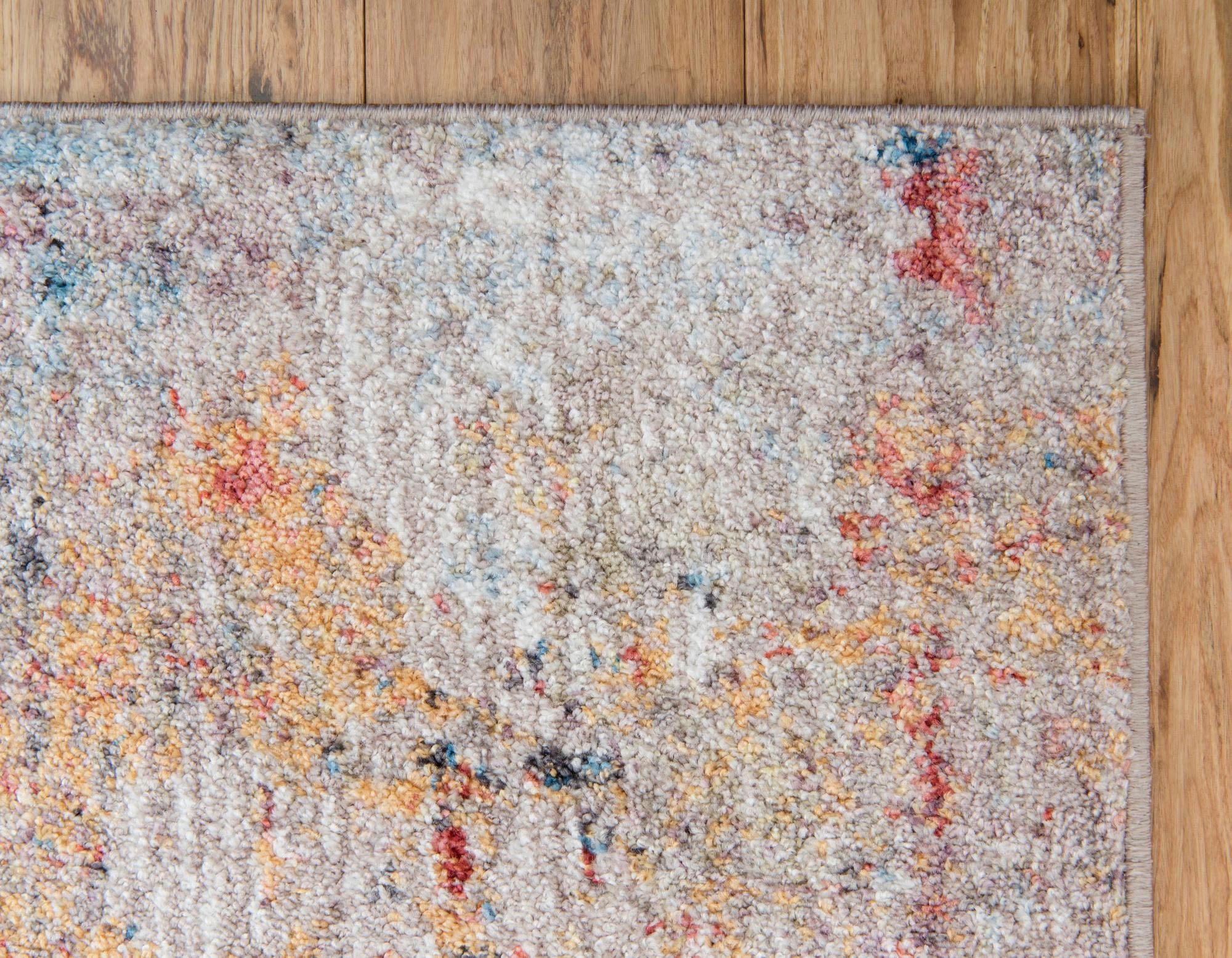Myflair Möbel & Accessoires Läufer »Coloured«, rechteckig, 8 mm Höhe, Teppich-Läufer, Kurzflor, gewebt, modernes Design