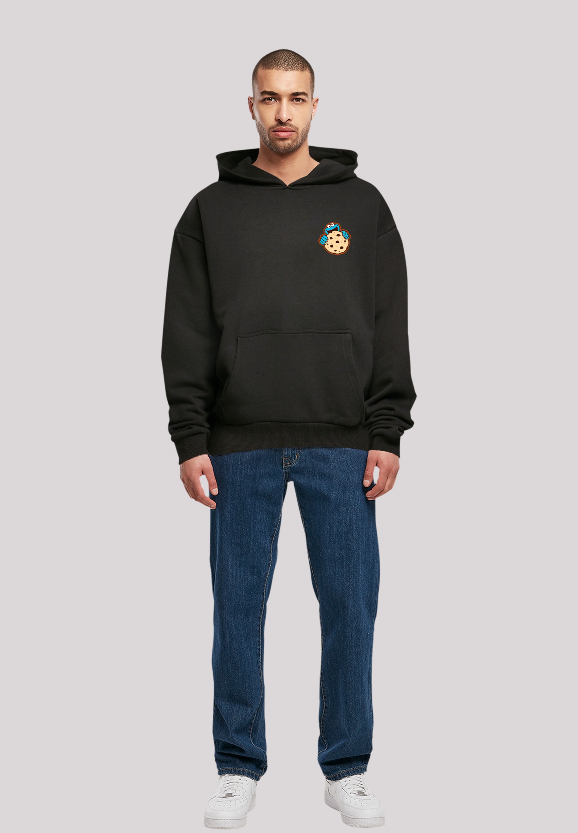 F4NT4STIC Kapuzenpullover »Sesamstraße Chocolate Cookie«, Premium Qualität