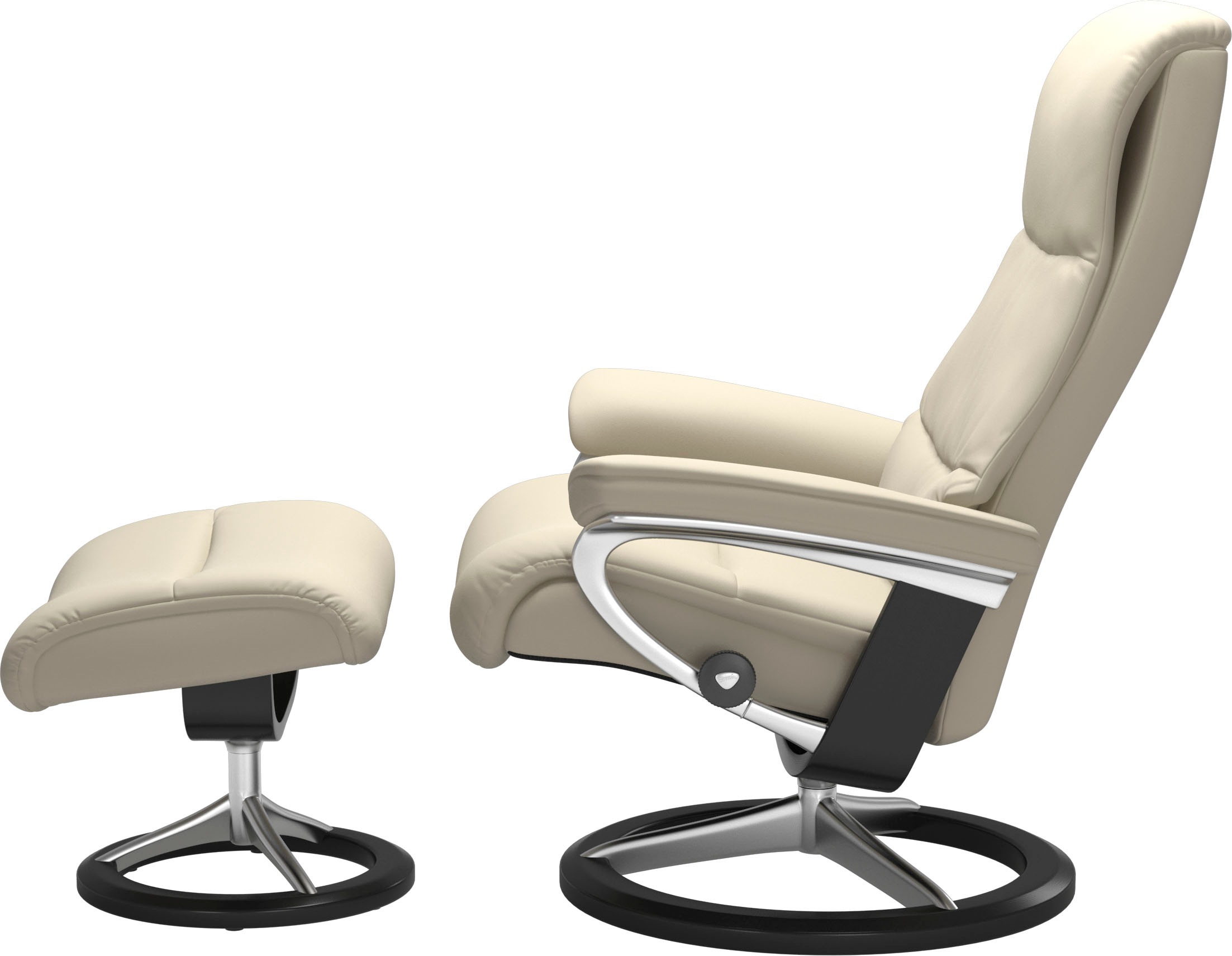 Stressless® Relaxsessel »View« mit Signature Base, Größe M,Gestell Schwarz