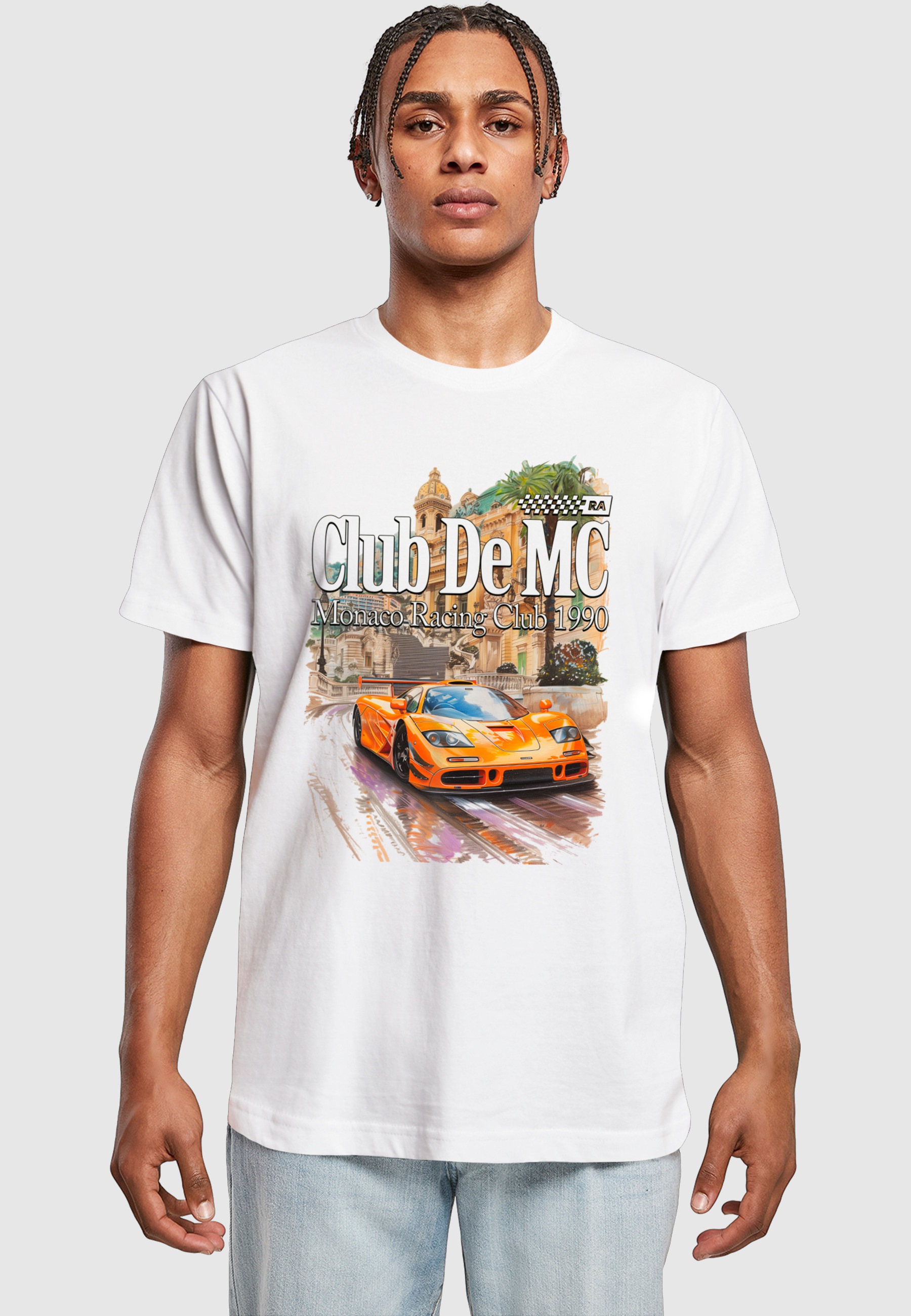 Thumbnail - MisterTee T-Shirt "MisterTee Monaco Racing Club Tee" 1 Stk.