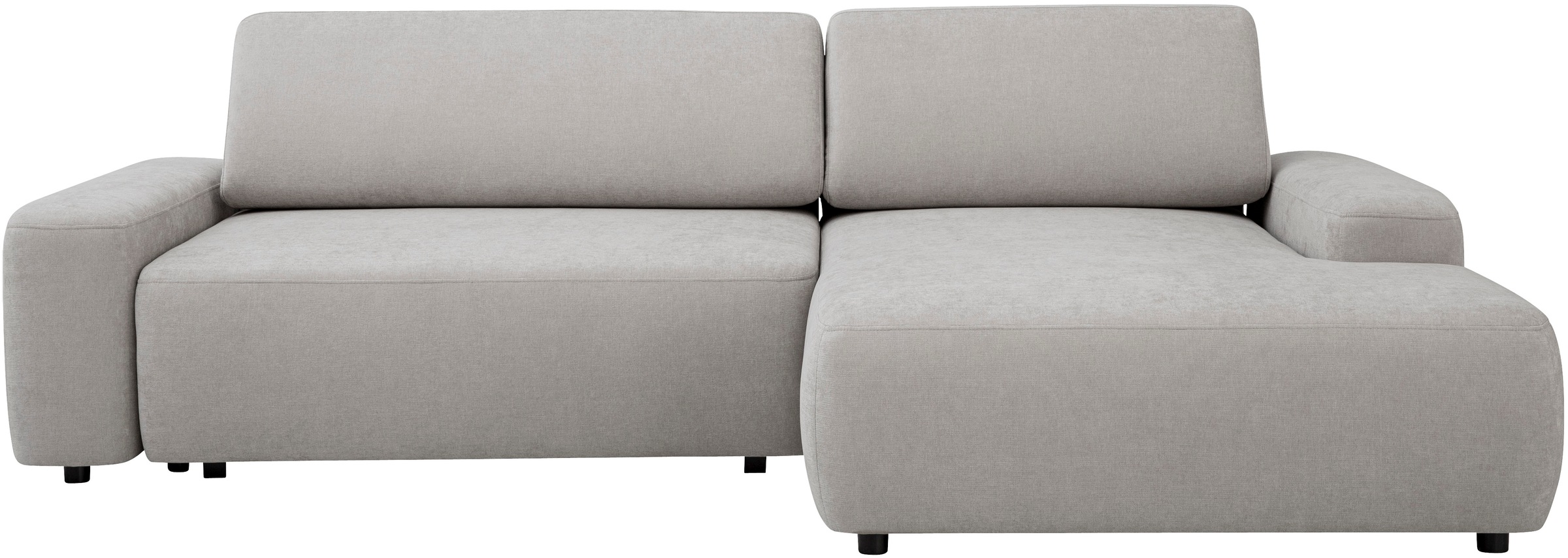 INOSIGN Ecksofa "TORGE (264cm), Schlafsofa in Cord, Samtvelours o Struktur günstig online kaufen