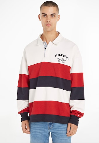 TOMMY HILFIGER Sportinio stiliaus megztinis »STRIPE P...