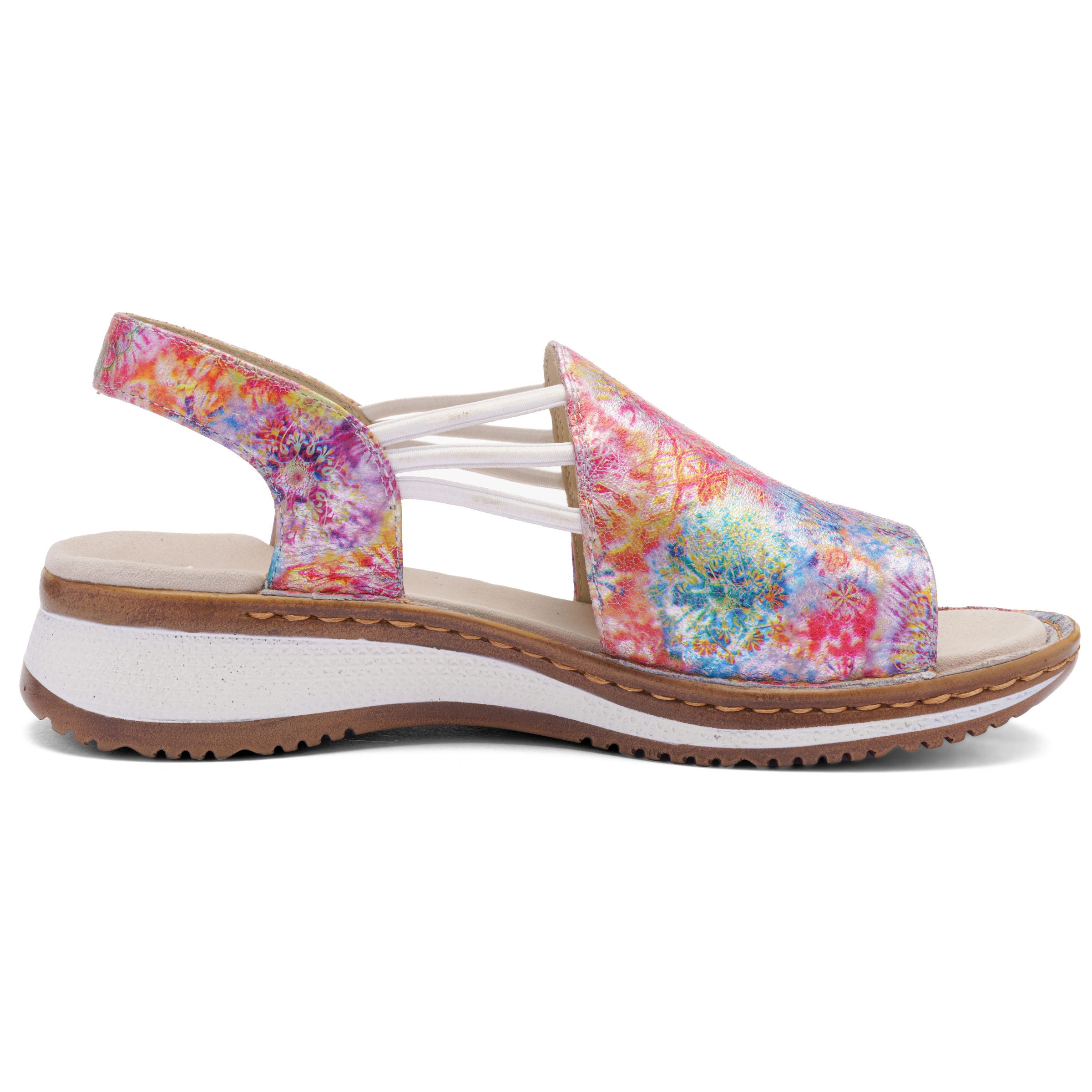 Ara Riemchensandale »HAWAII«  , Sommerschuh, Sandalette, Keilabsatz, mit Stretch-Bänder, G-Weite