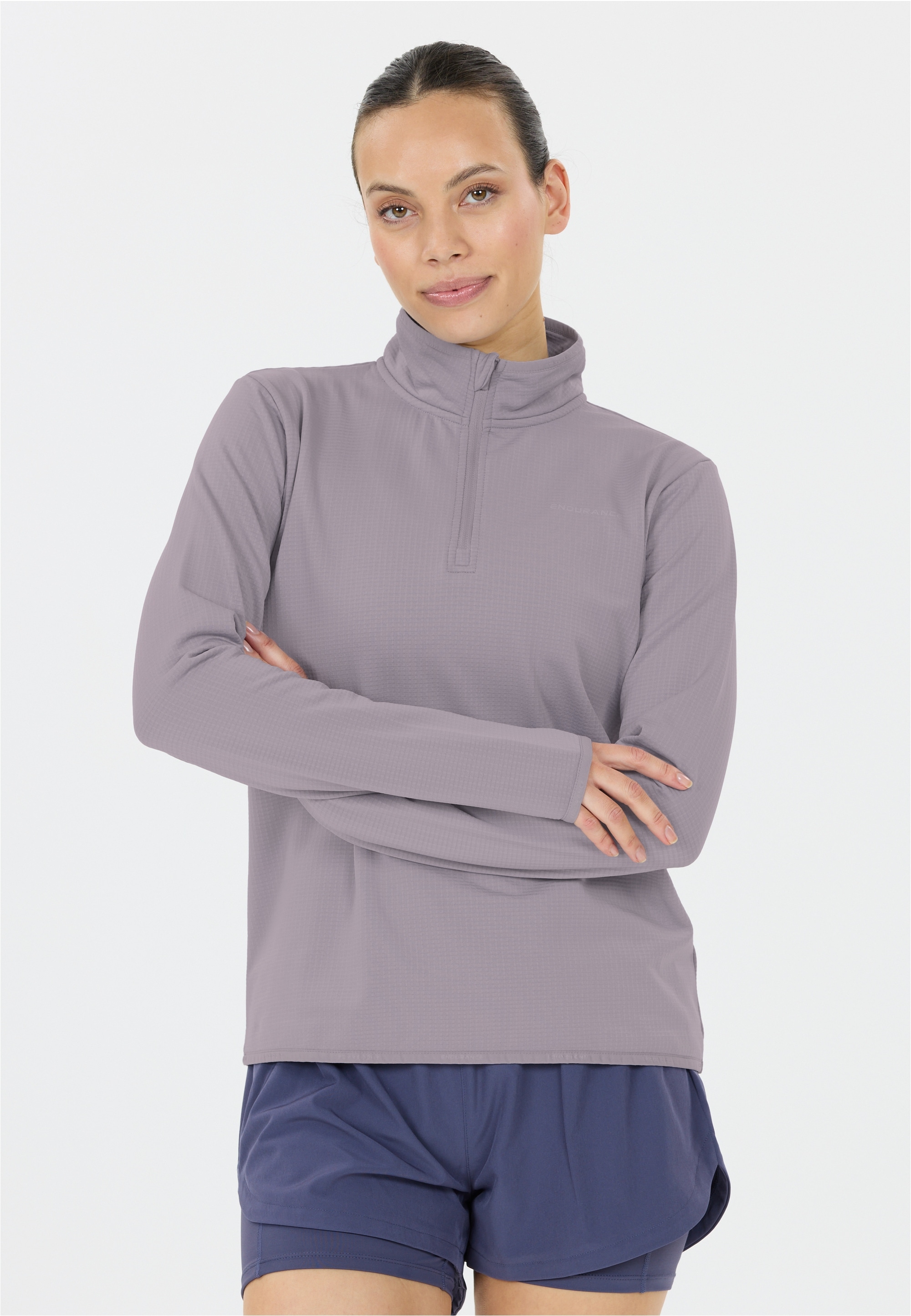 ENDURANCE Langarmshirt "VIRONIC W Waffle", mit atmungsaktiver Eigenschaft günstig online kaufen