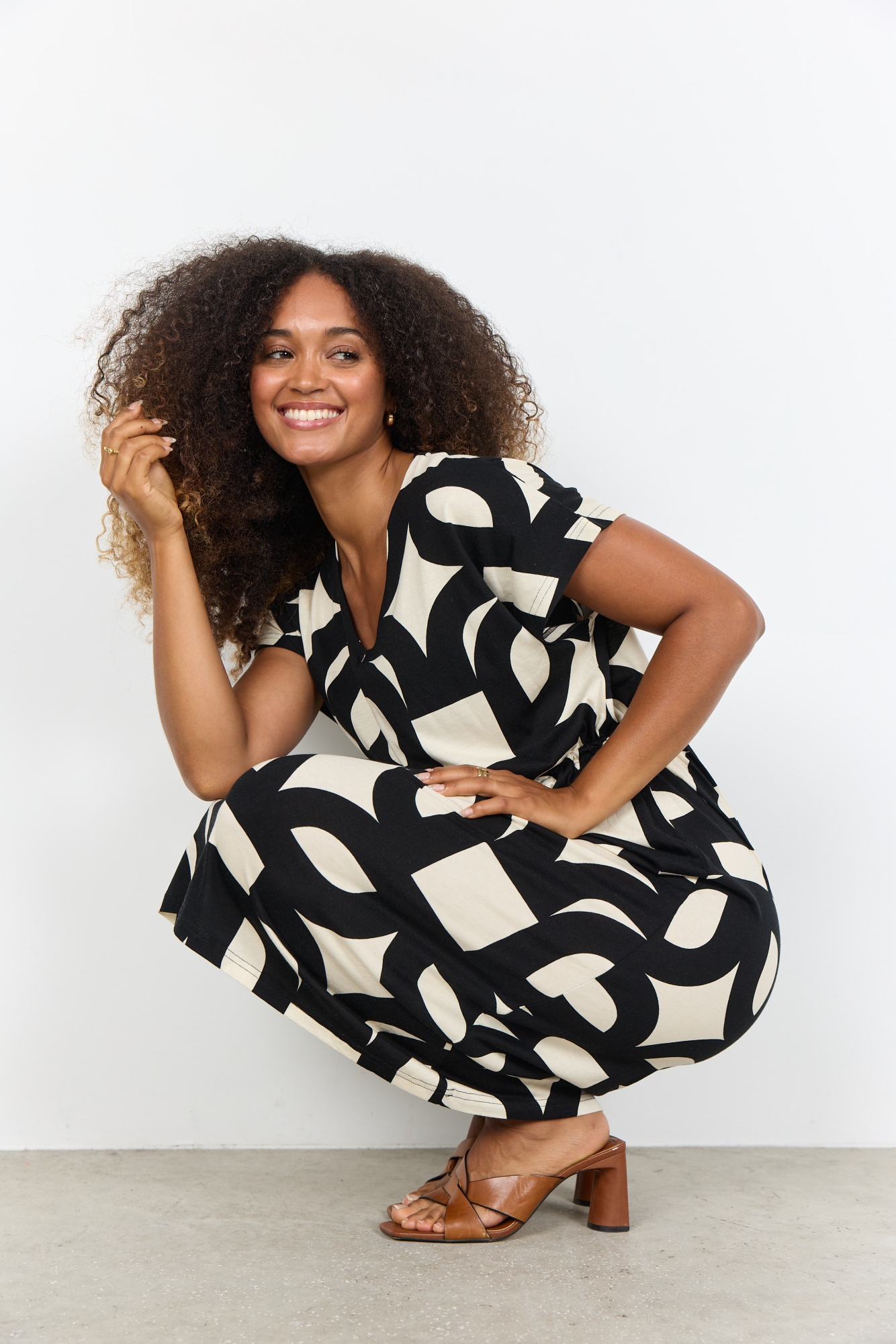 soyaconcept Druckkleid »SC-FELICITY AOP 543« Baumwollmischung