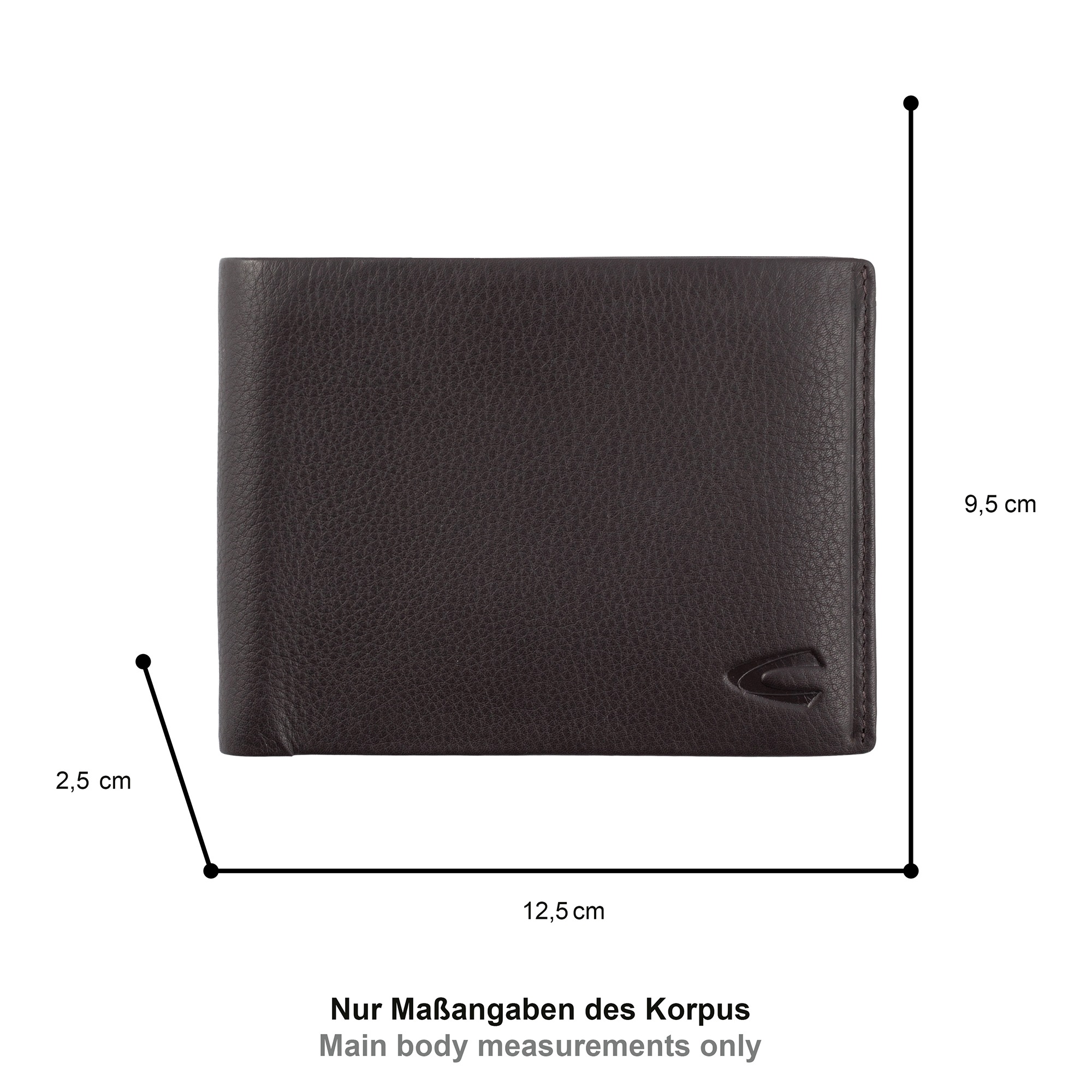 camel active Geldbörse »Atlanta« aus besonders weichem Leder mit RFID Schutz