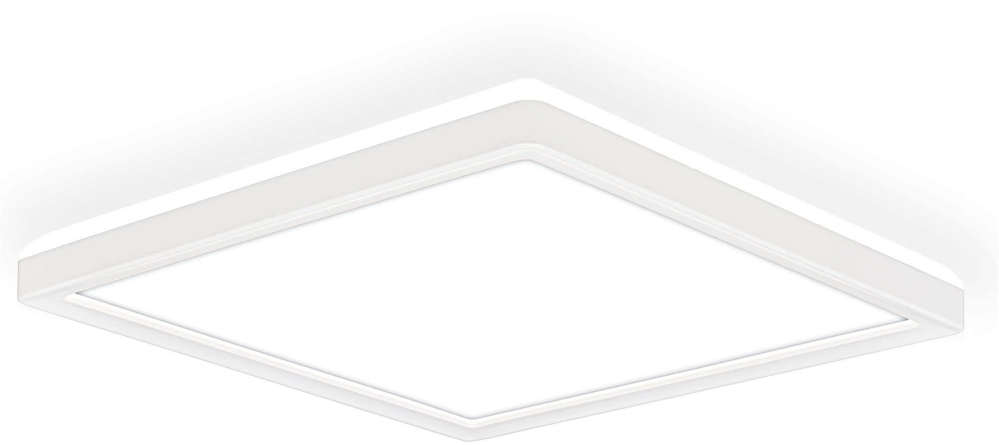 LED Deckenleuchte »BK_DL1599 Ultraflaches LED Panel mit Backlight, Deckenlampe«, 1...