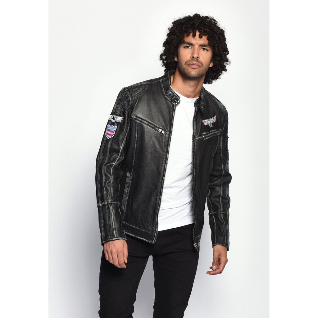 MUSTANG Lederjacke »Uwe«