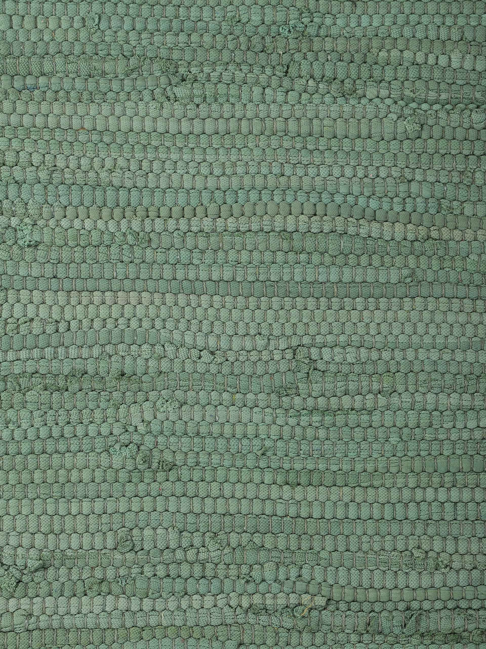 carpetfine Teppich »Kelim Chindi uni«, rechteckig, 5 mm Höhe, Wendeteppich, reine Baumwolle, handgewebt, Uni-Farben, mit Fransen