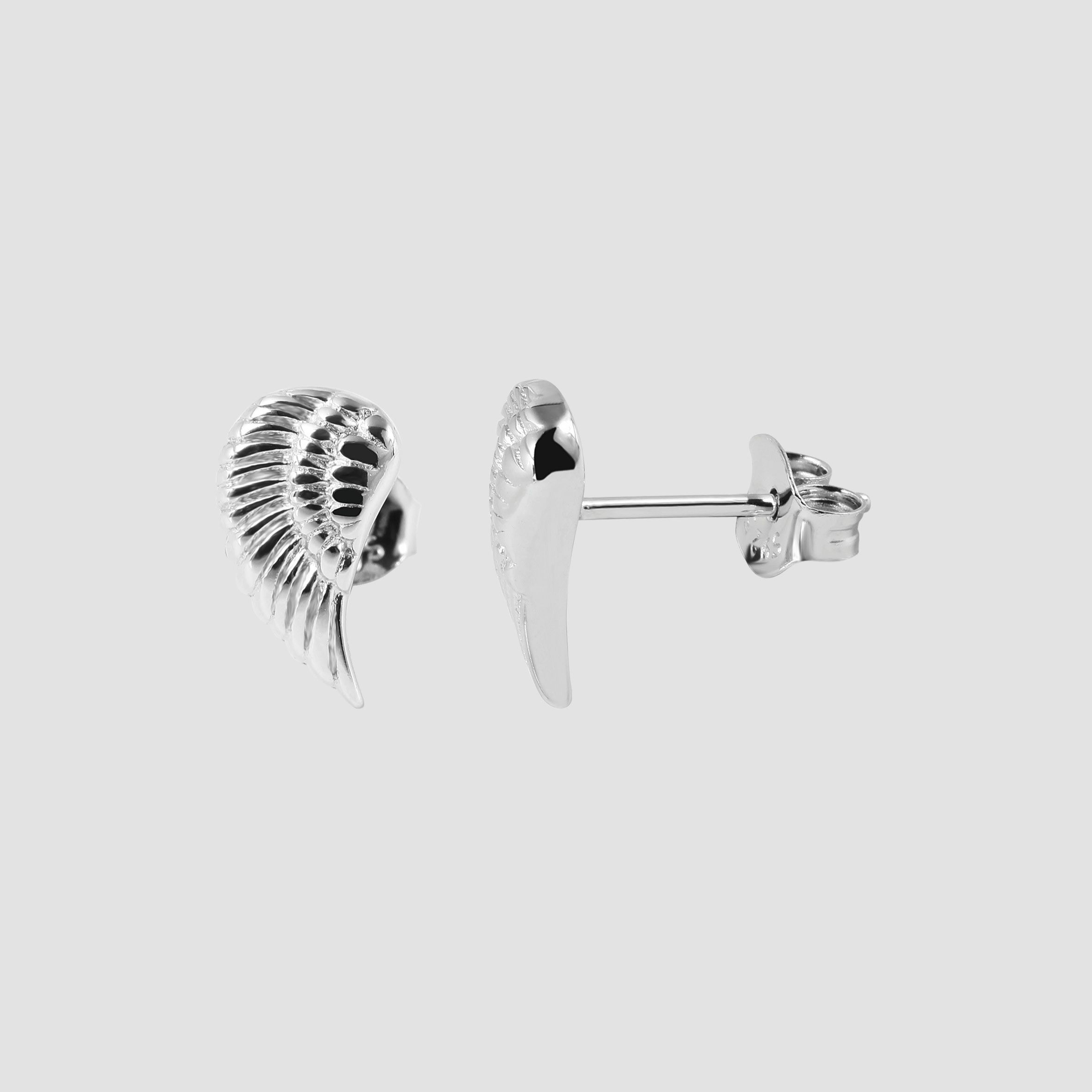 Adelia´s Paar Ohrhänger "Ohrringe – Ohrstecker Flügel aus 925 Silber" Eine schöne Geschenkidee für jeden Anlass