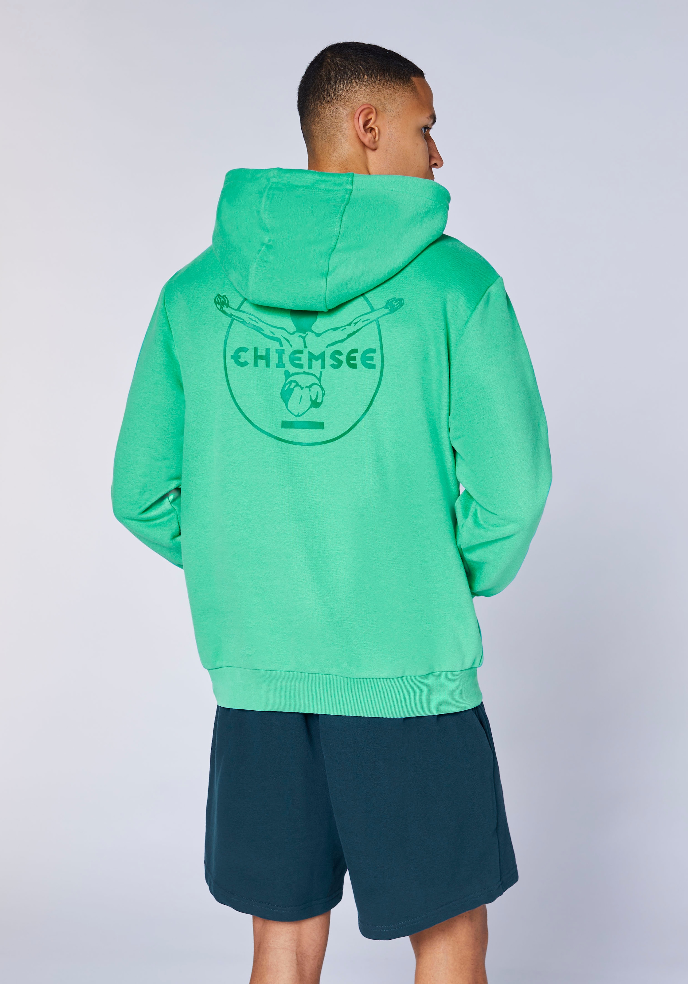 Chiemsee Kapuzensweatshirt, - mit großem Rückenprint