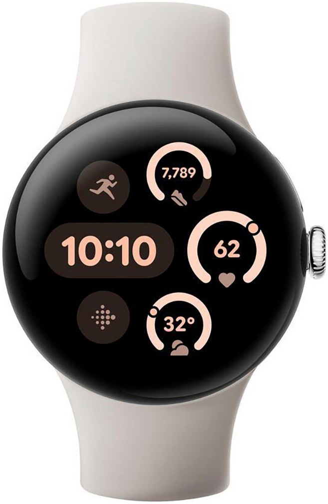 Google Smartwatch »Pixel Watch 3 41mm LTE«, (4.1 cm / 1,61 Zoll), Watch OS 5, 32 GB,)