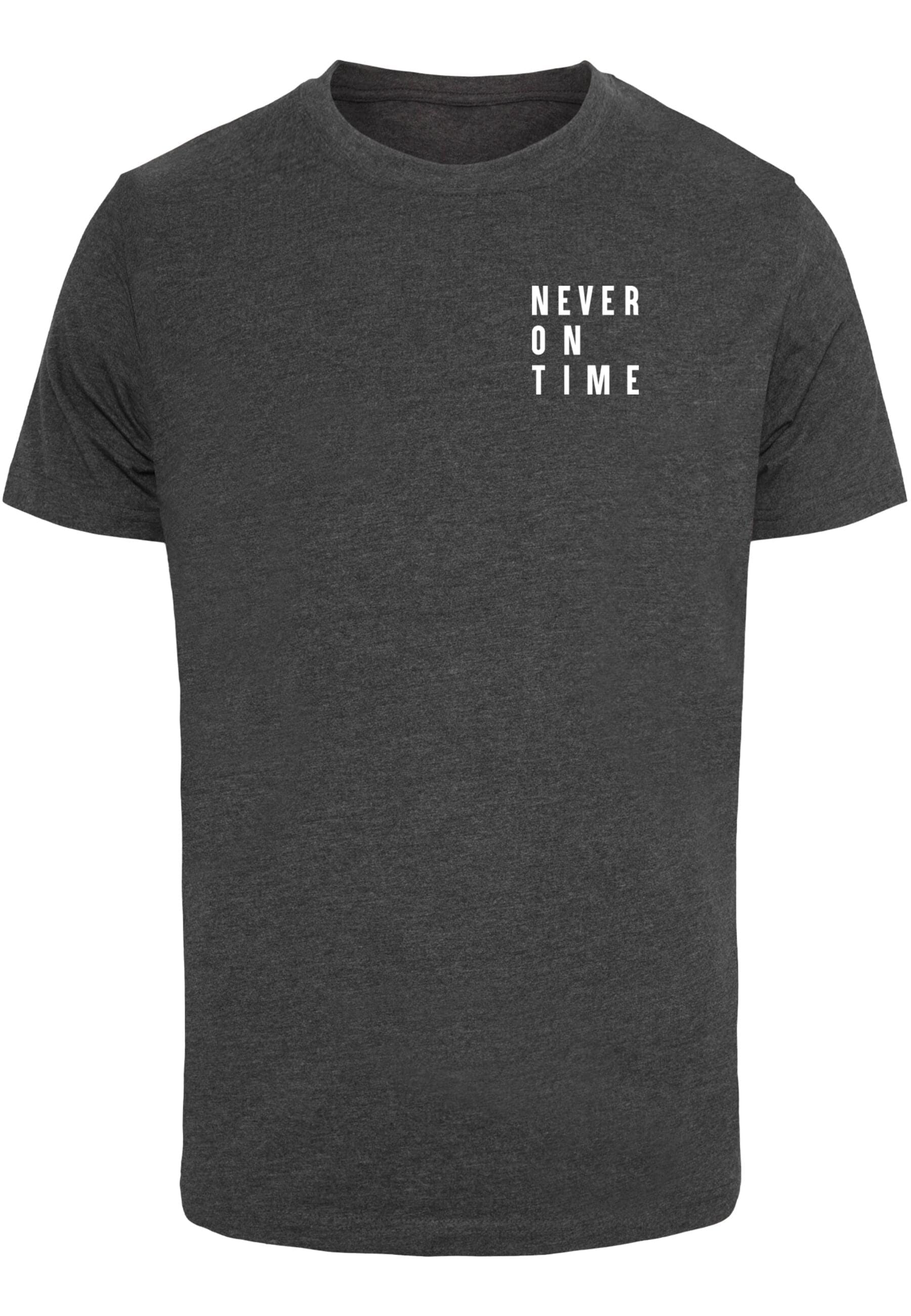 MisterTee Kurzarmshirt "MisterTee Damen Never On Time Tee" günstig online kaufen